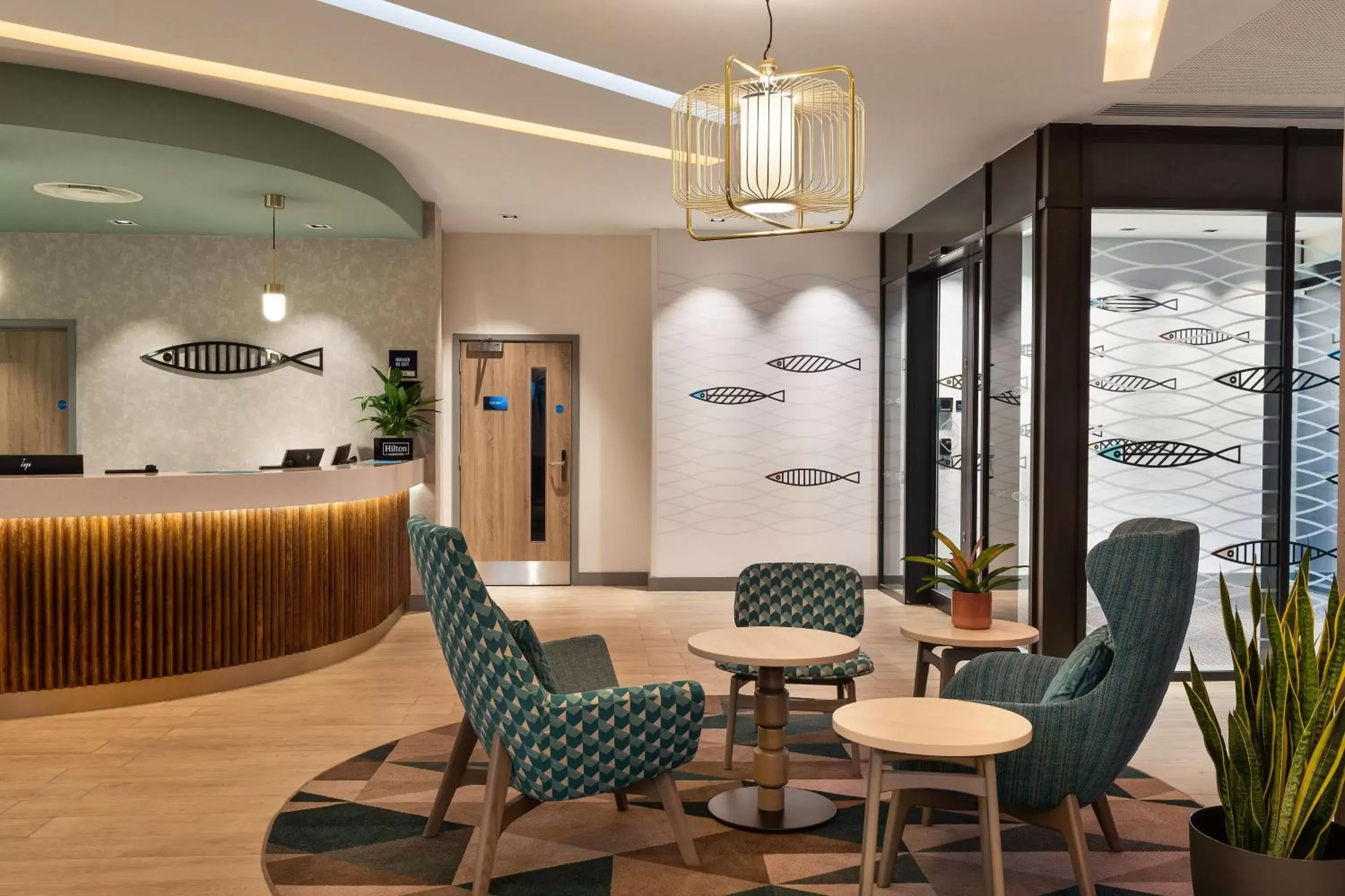 Lobby or reception in Hampton By Hilton Torquay