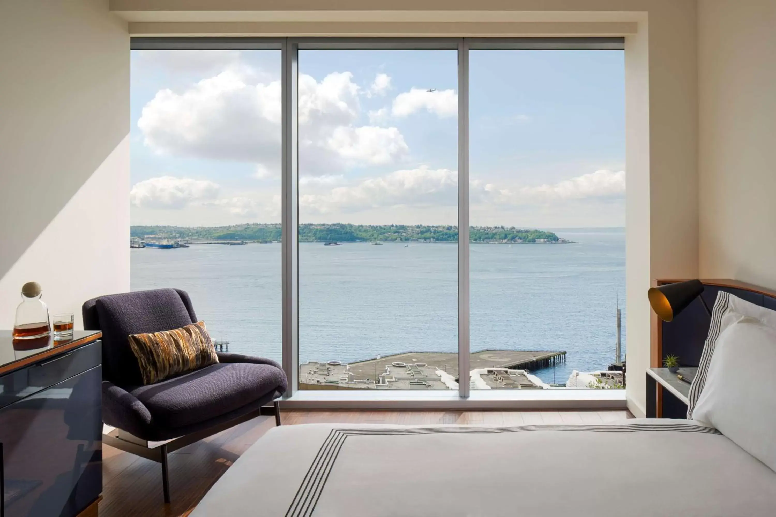 Photo of the whole room in Thompson Seattle, by Hyatt Photo of the whole room in Thompson Seattle, by Hyatt