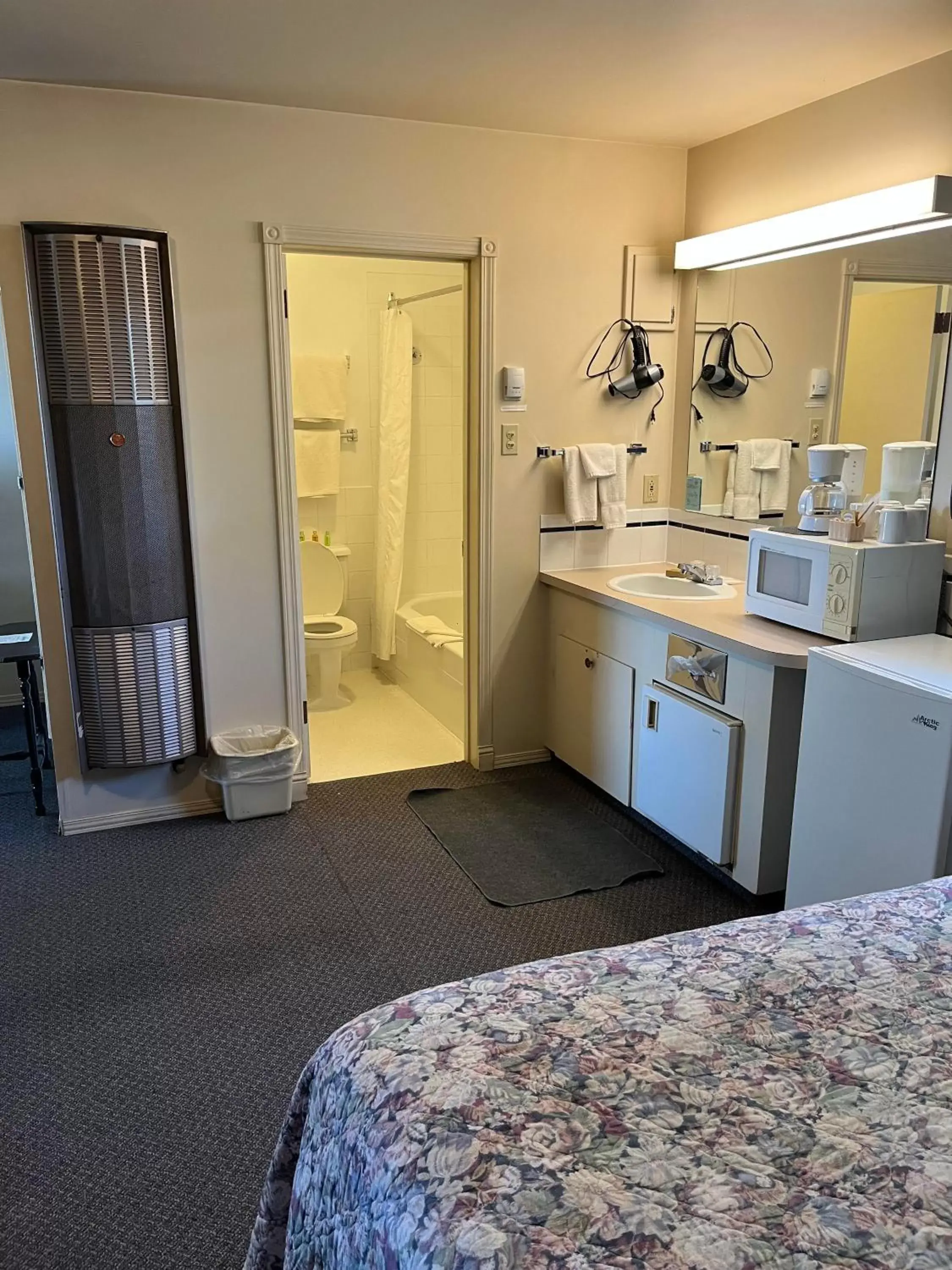 Kitchen/Kitchenette in Bluebird Motel