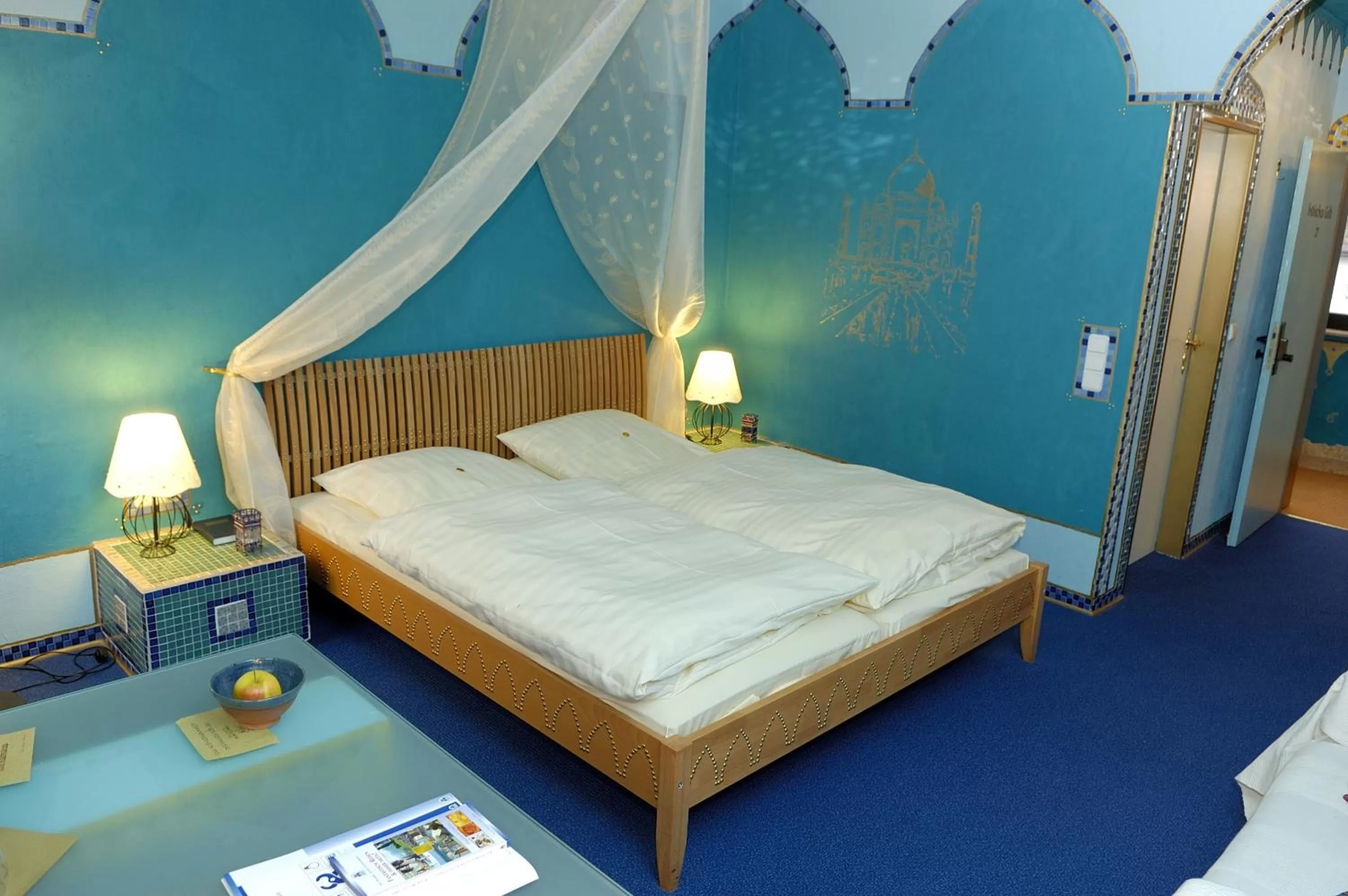 Photo of the whole room, Bed in Hotel Goldflair am Rathaus