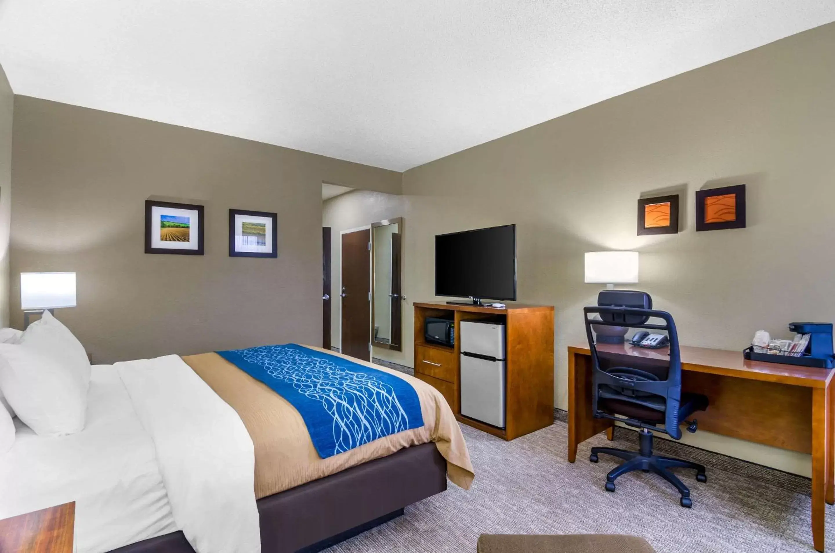 Photo of the whole room in Comfort Inn Ottawa