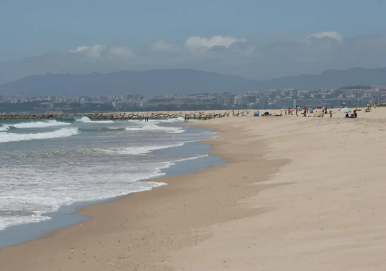 Nearby landmark, Beach in INATEL Caparica