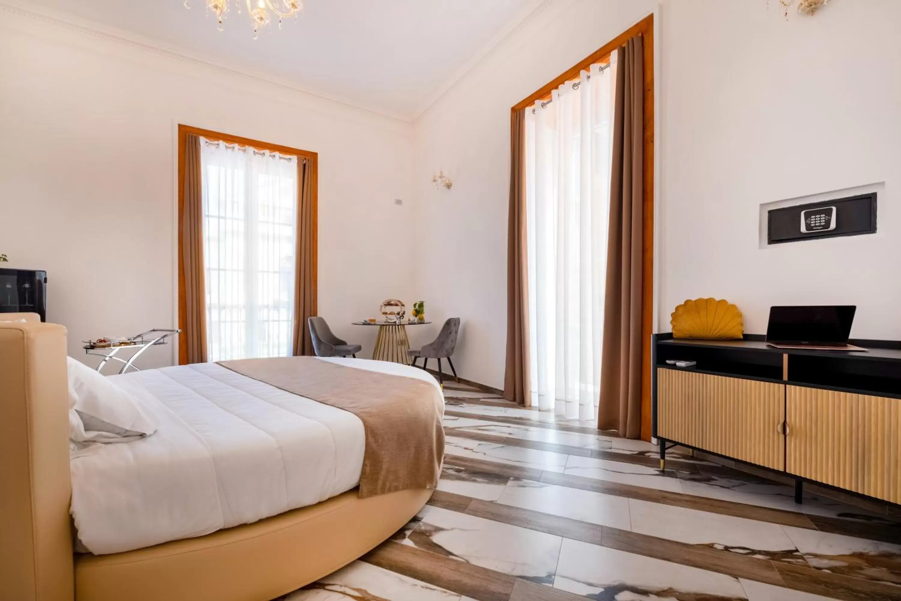 Bed in Sant'Antonino Luxury Suite
