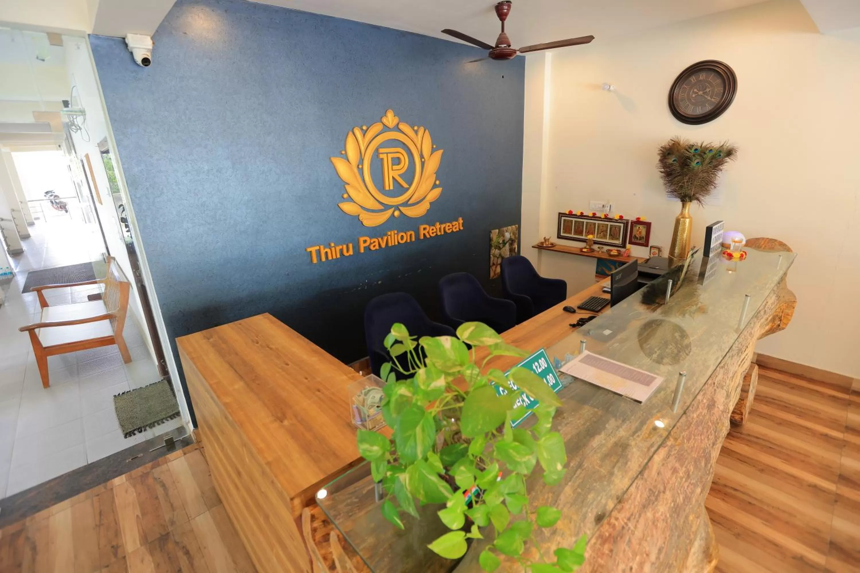 Lobby or reception in Thiru Pavilion Retreat