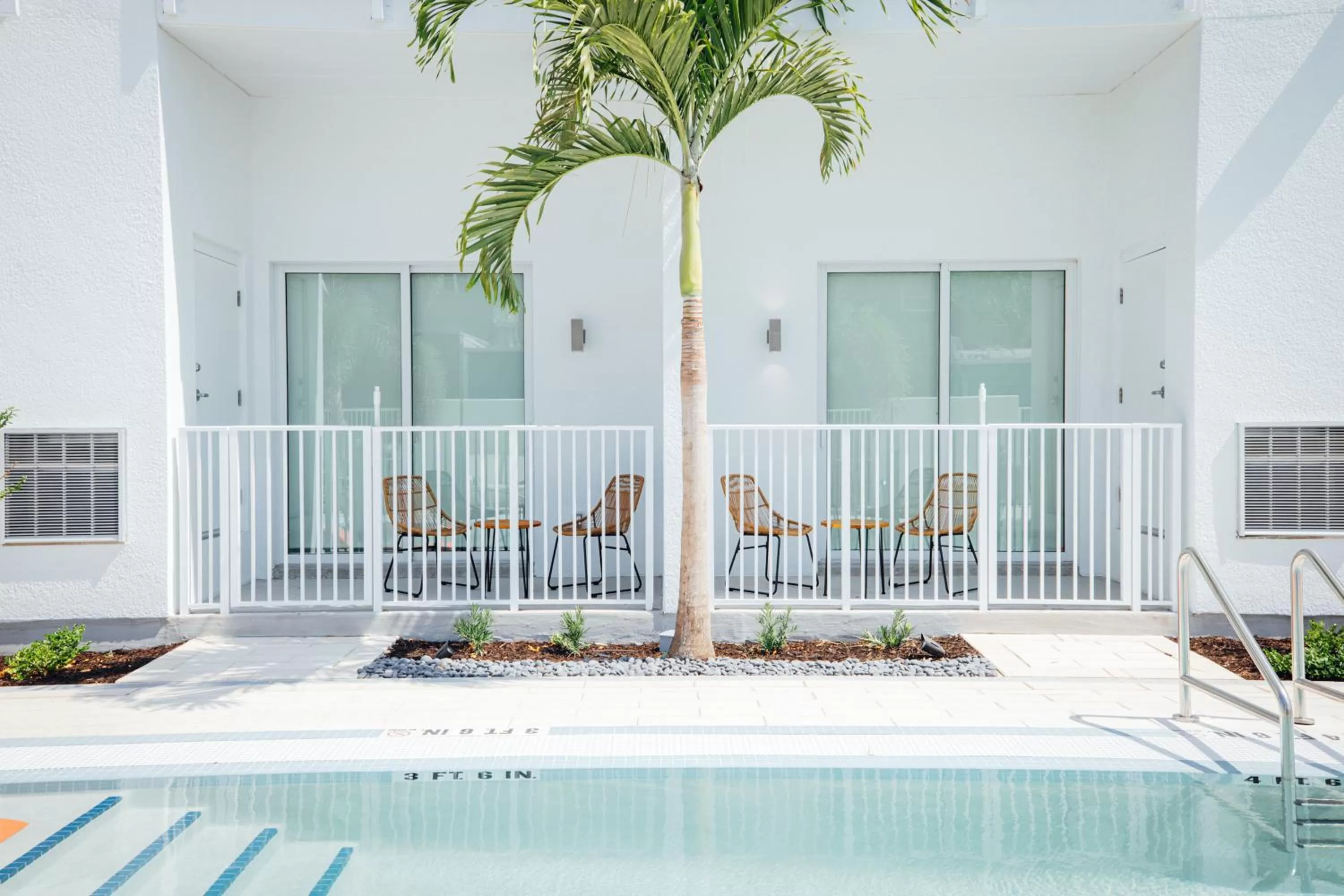 Patio in Mint House St. Petersburg - Downtown