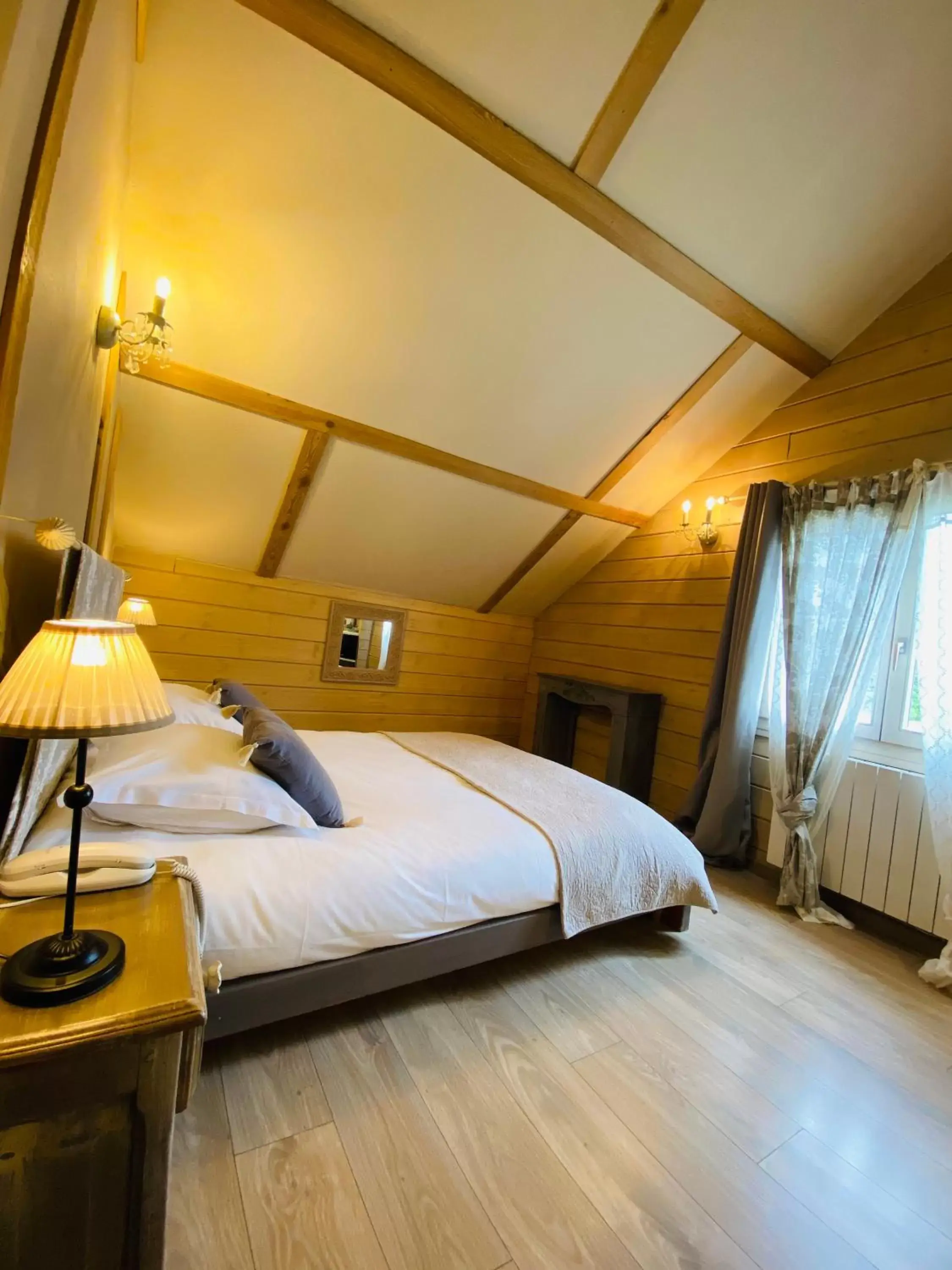 Bed in Le Chalet d'Etienne
