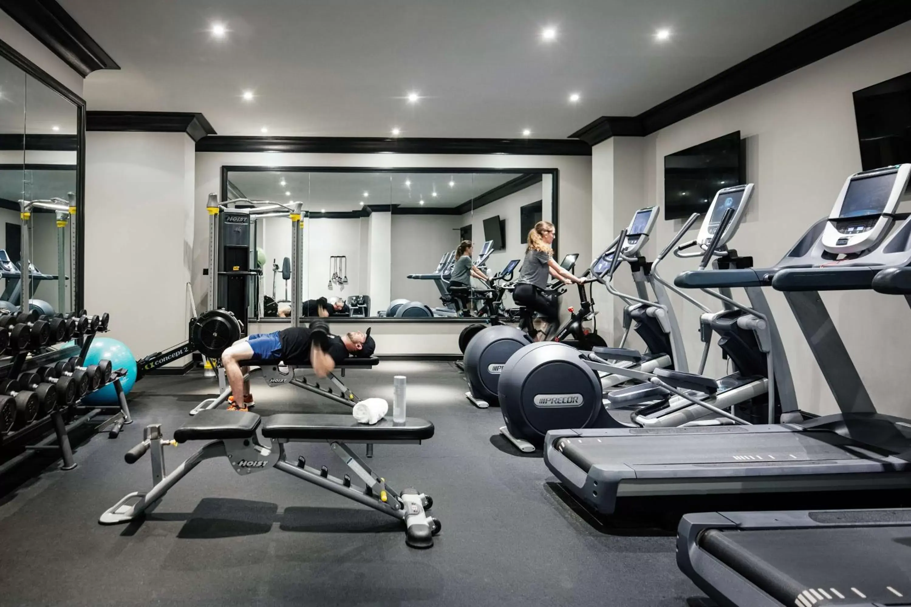 Fitness centre/facilities in Dream Nashville, by Hyatt Fitness centre/facilities in Dream Nashville, by Hyatt