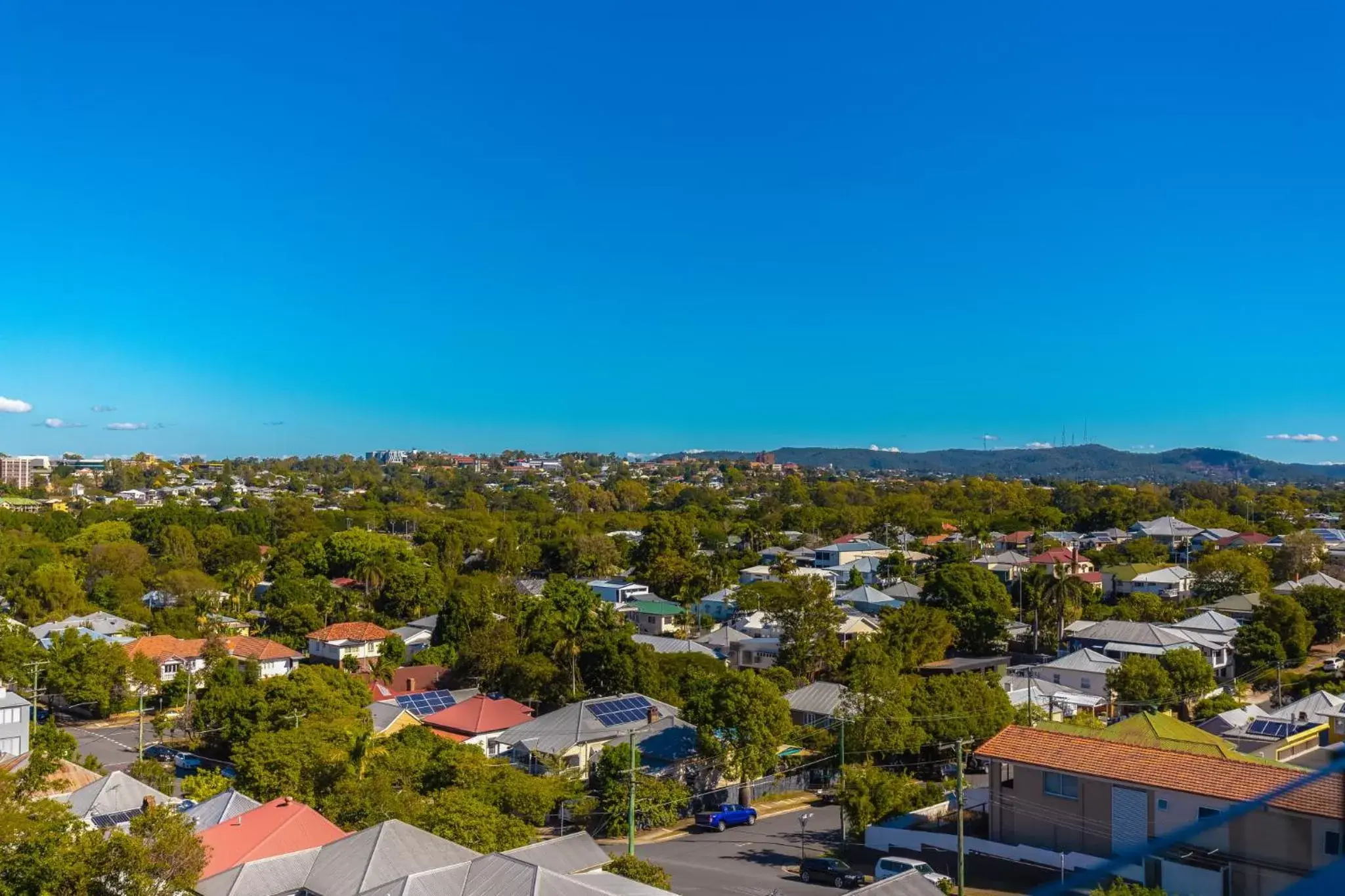 Bird's-eye View in The Windsor Apartments and Hotel Rooms, Brisbane