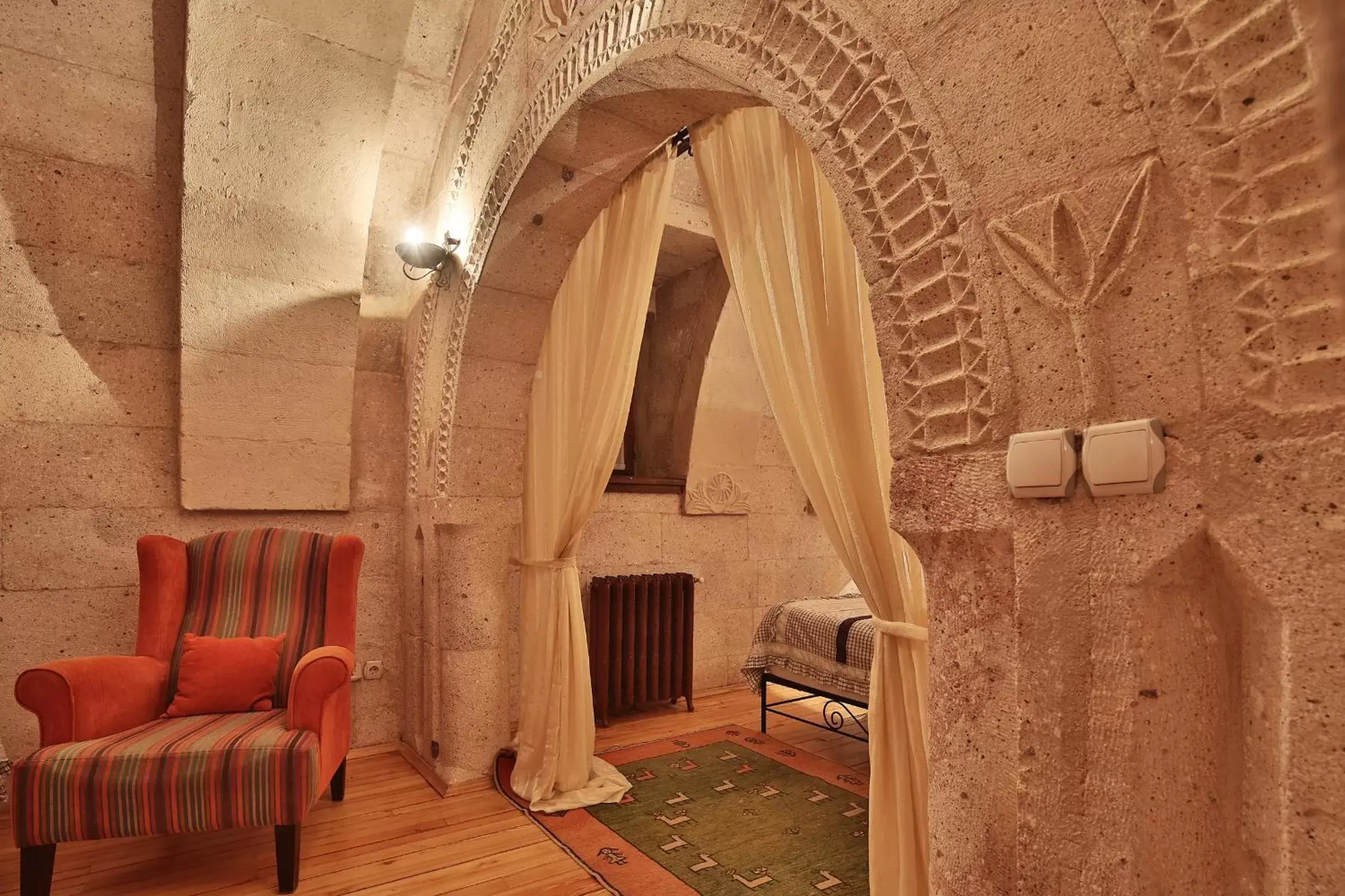 Decorative detail, Seating Area in Cappadocia Cave Suites