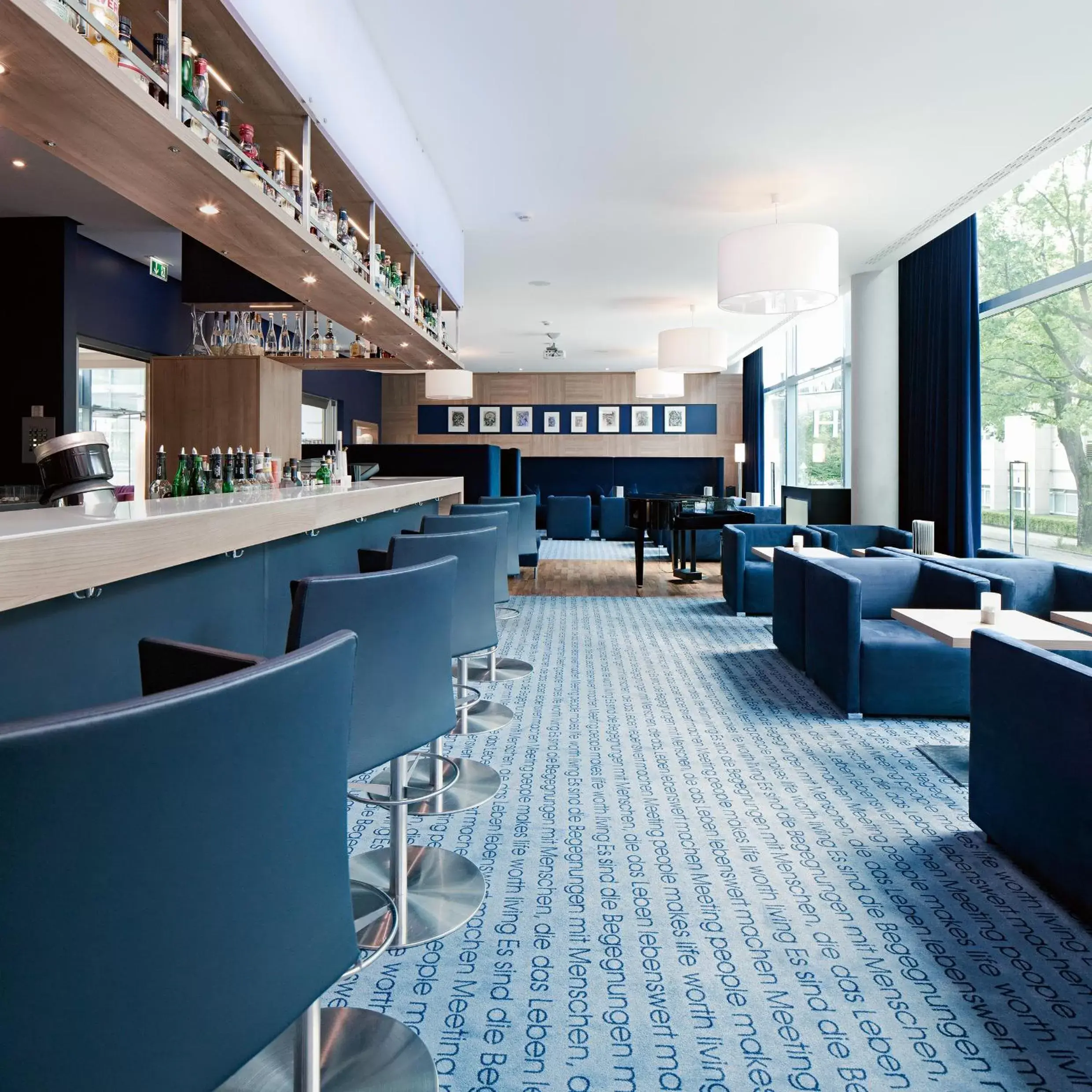 Lounge or bar, Restaurant/Places to Eat in Seminaris CampusHotel Berlin