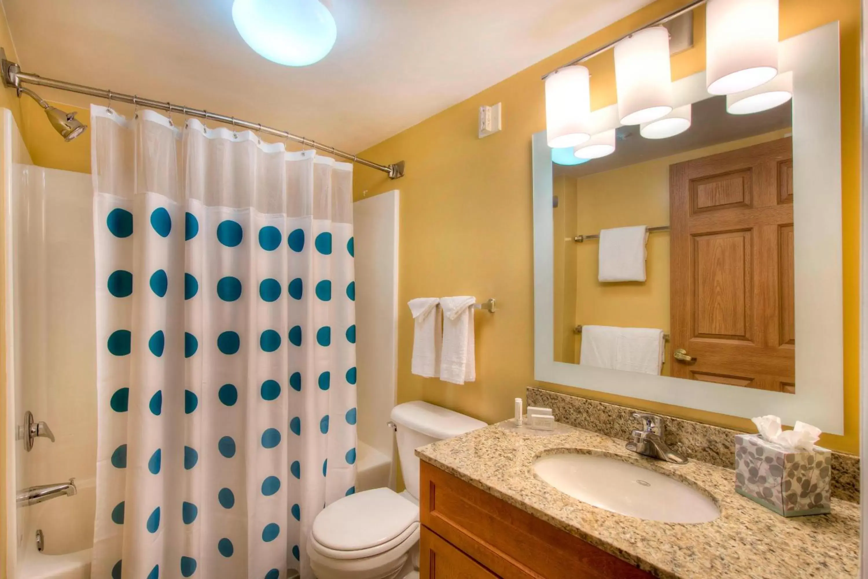 Bathroom in TownePlace Suites Raleigh Cary/Weston Parkway