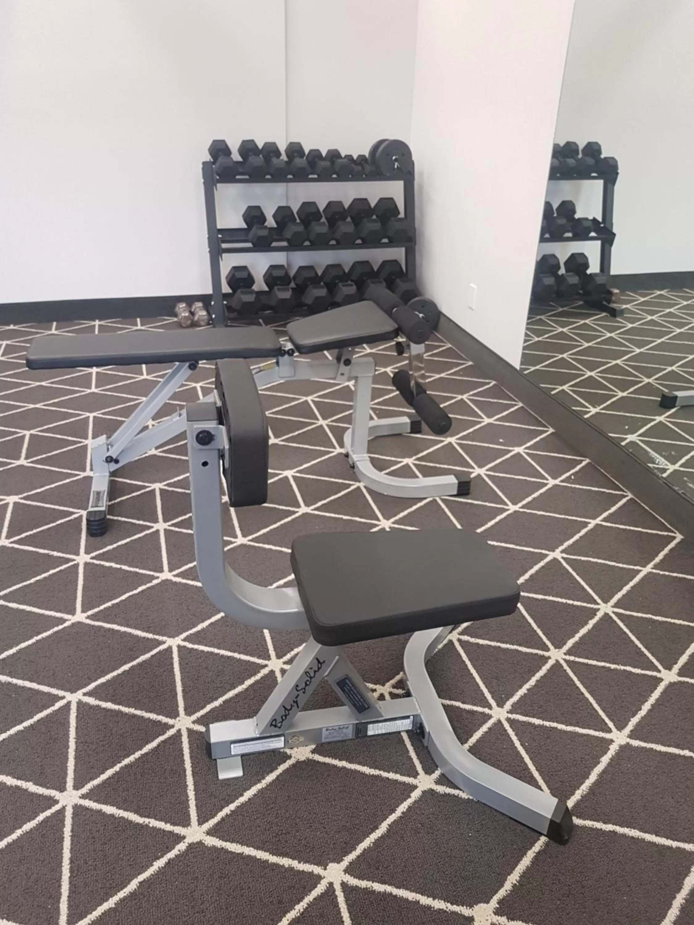 Fitness centre/facilities in King Hotel