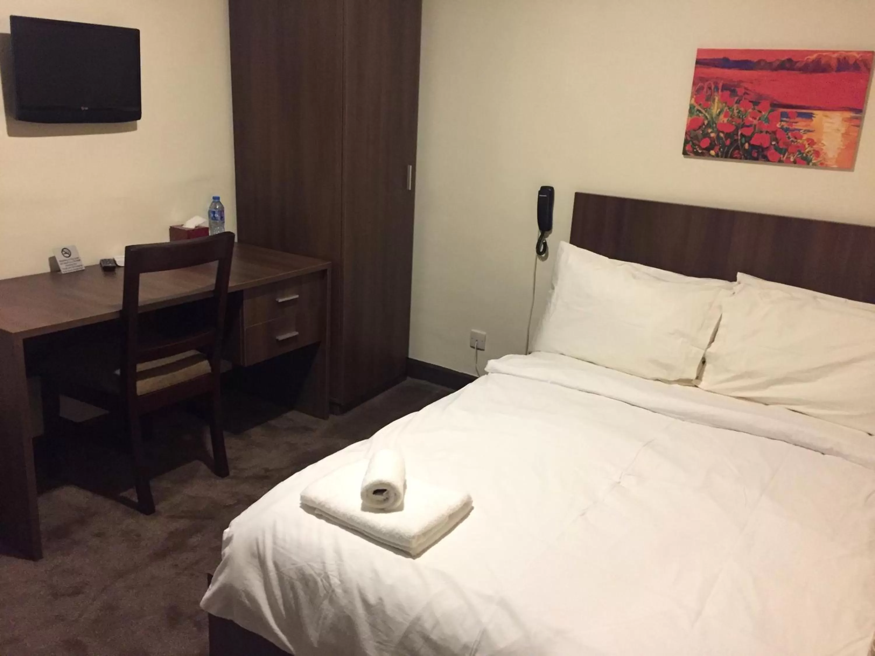 Bed in Sinclair Guest House