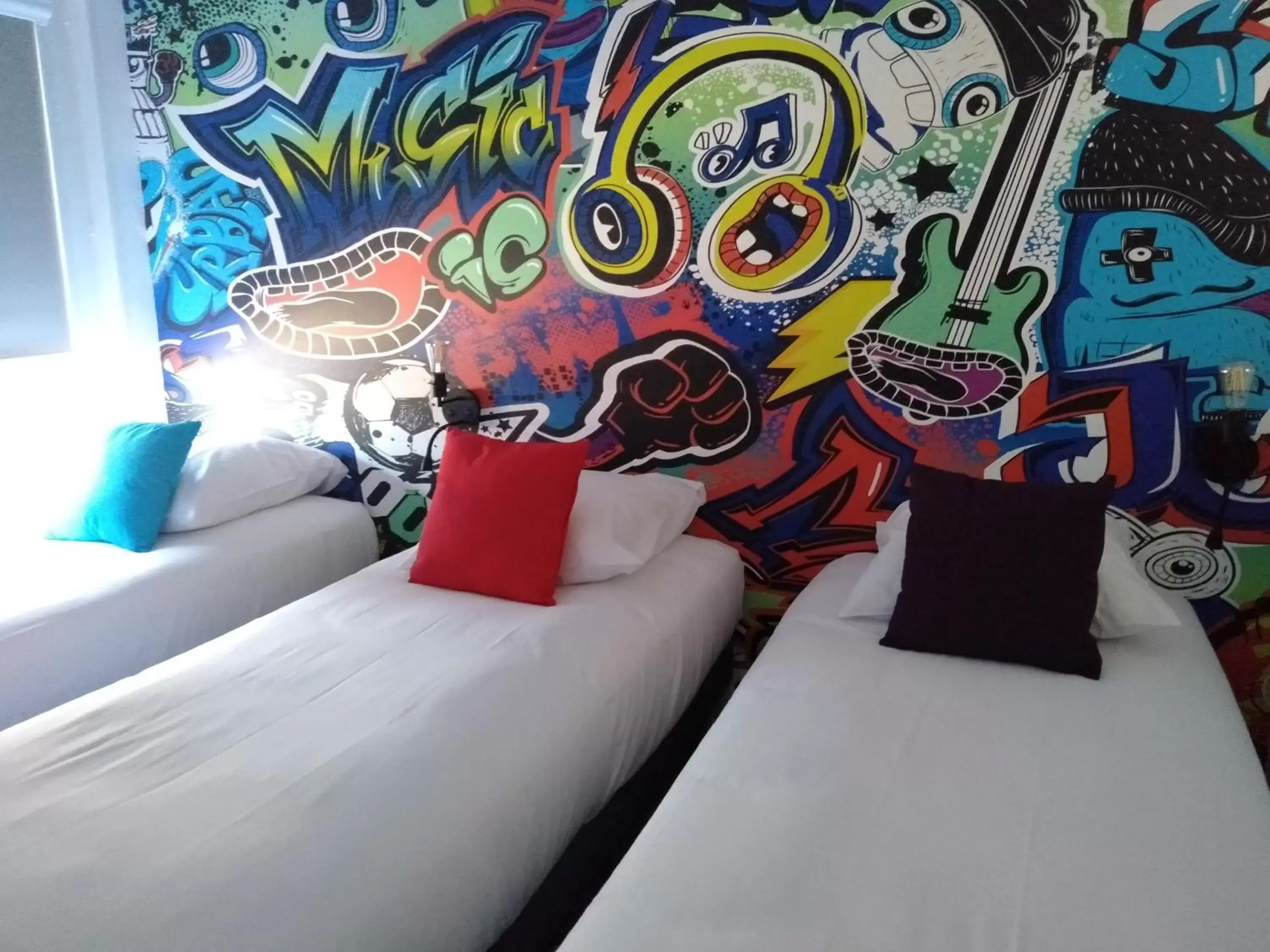 Bed in Arl HOTEL