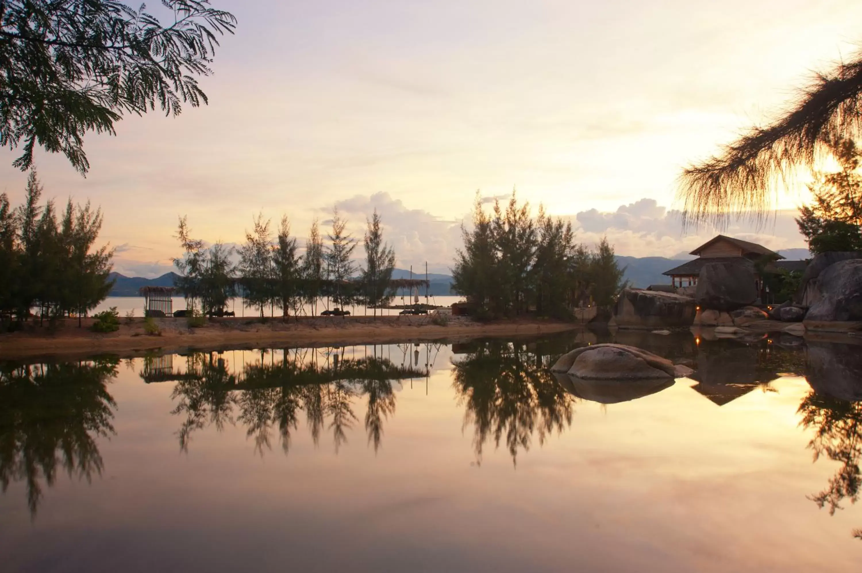 Lake view, Swimming Pool in L'Alya Ninh Van Bay