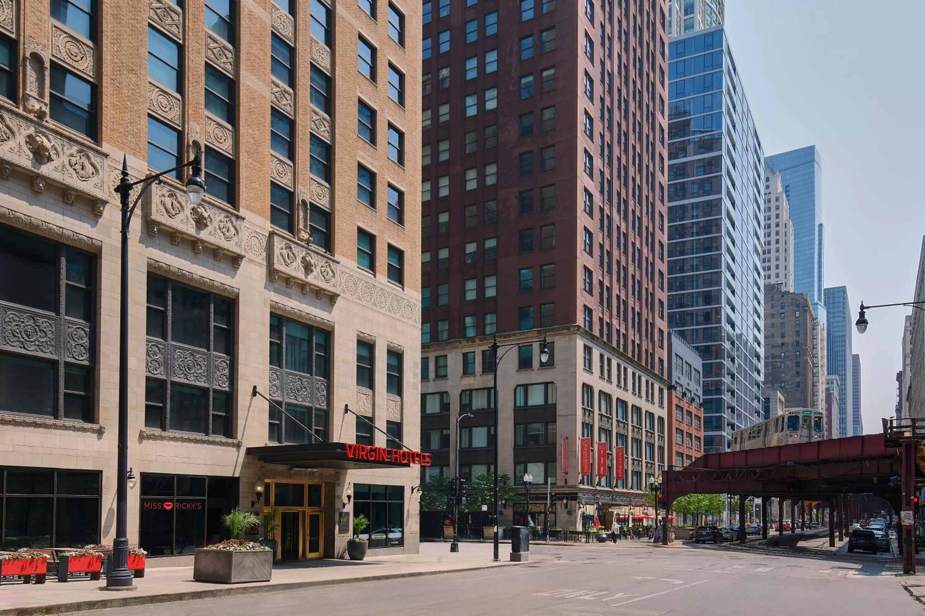 Property building in Virgin Hotels Chicago