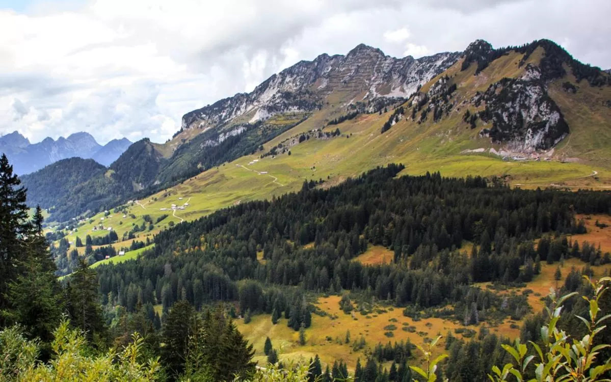 Mountain view in Schäfli