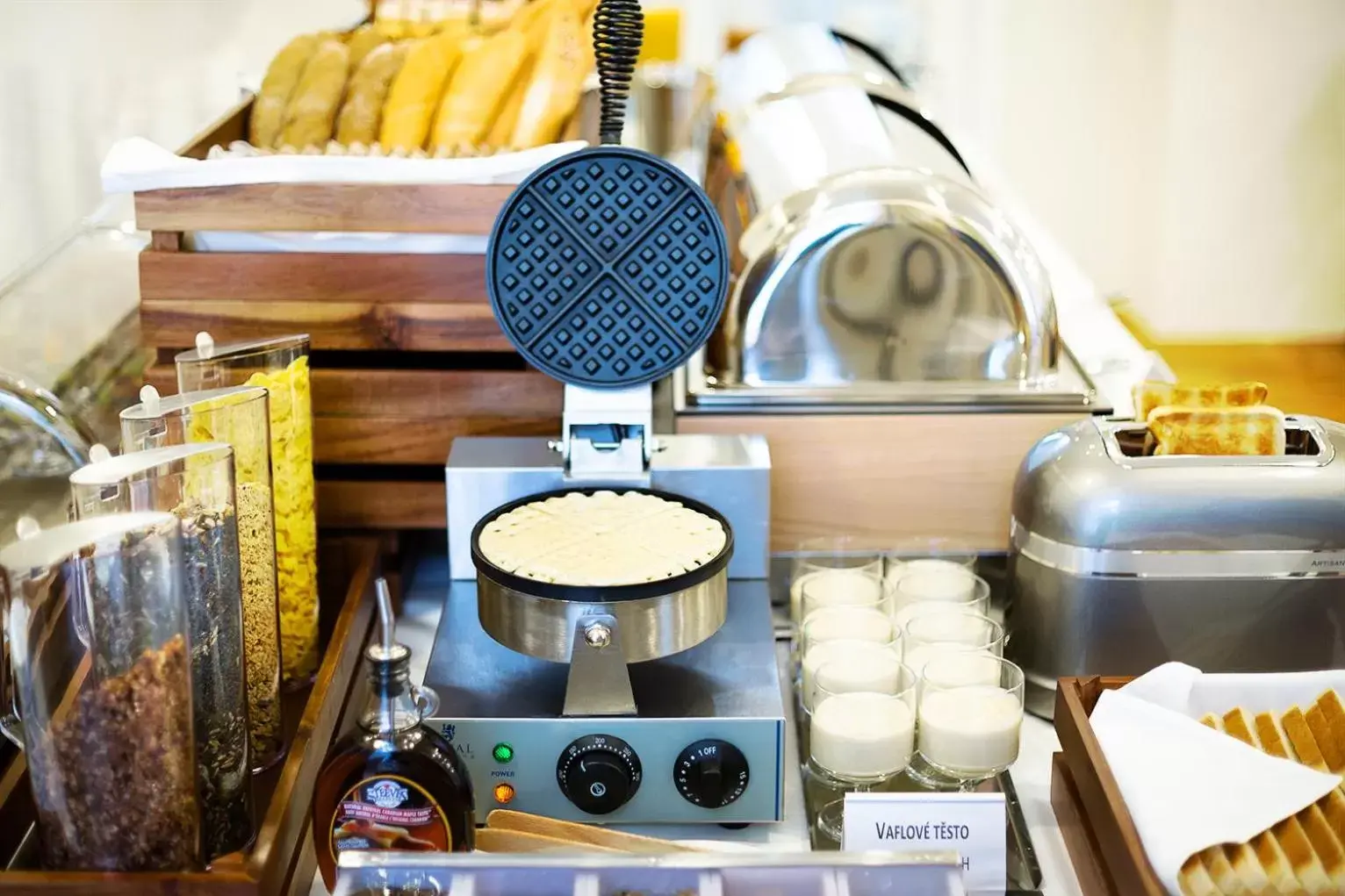 Continental breakfast in Hotel Schwaiger