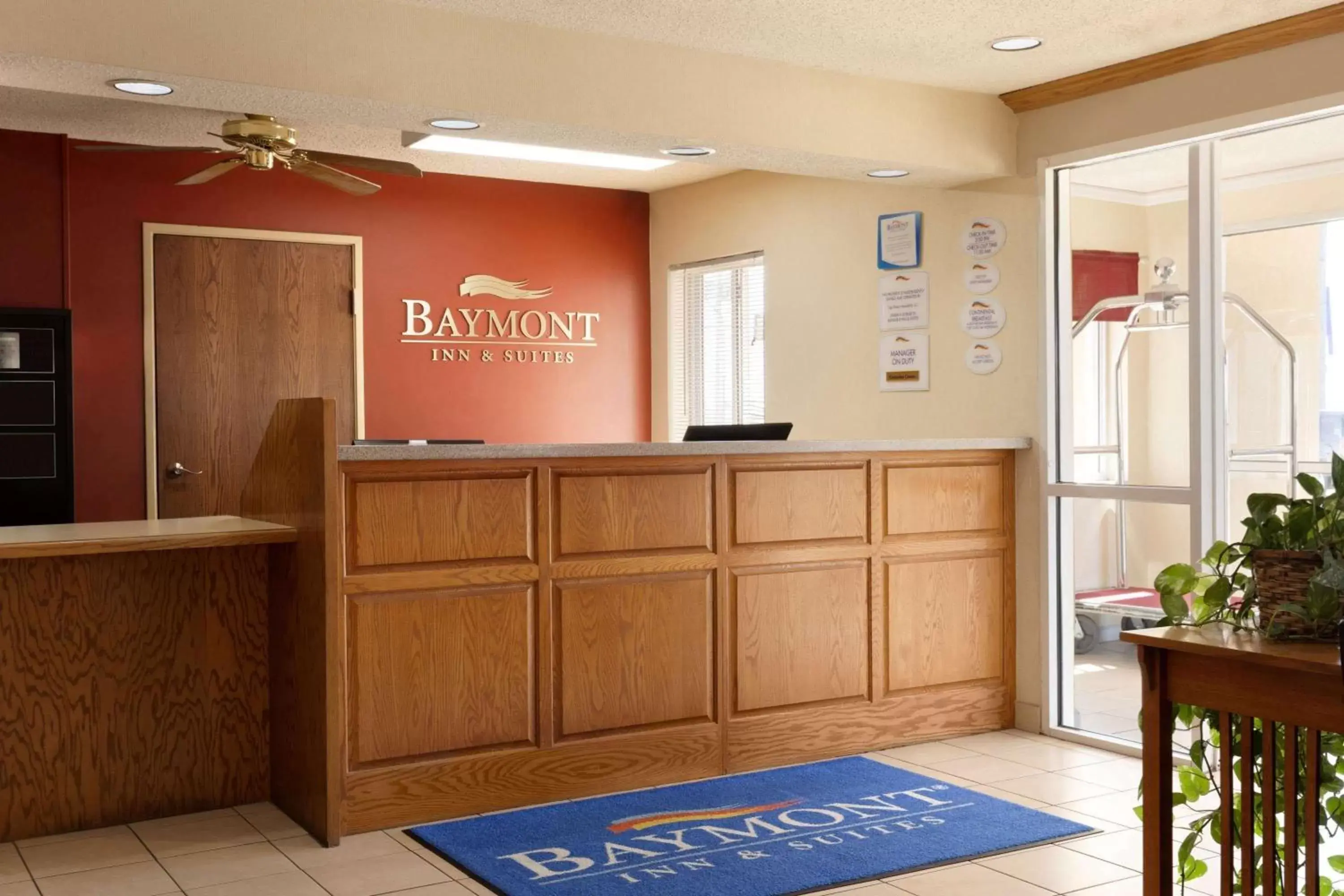 Lobby or reception in Baymont by Wyndham Salina Lobby or reception in Baymont by Wyndham Salina