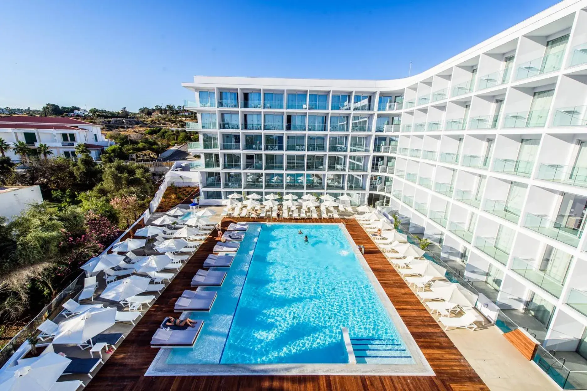 Swimming pool, Pool View in Eleana Hotel