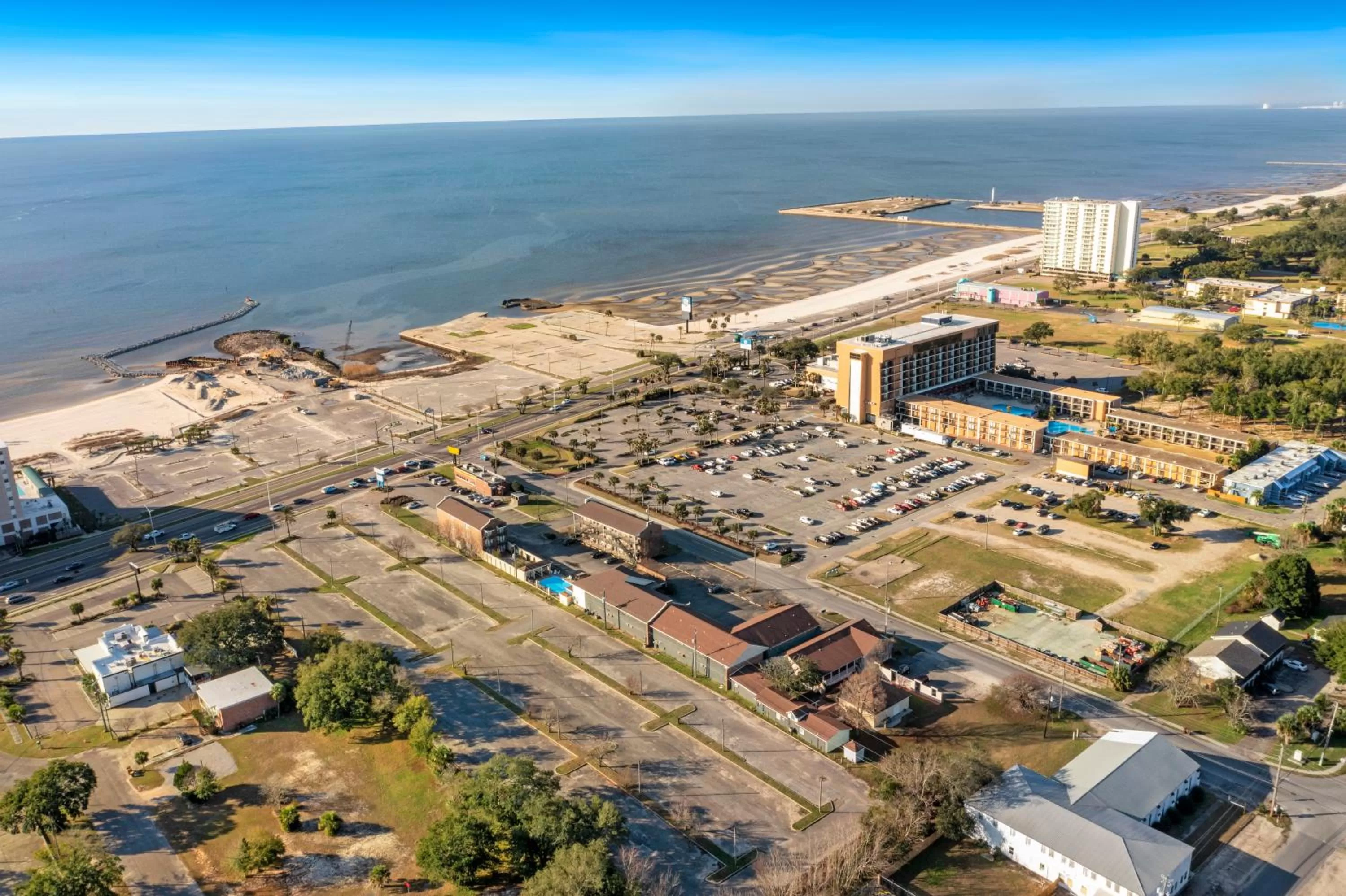 Bird's eye view in Edgewater Inn - Biloxi Beach