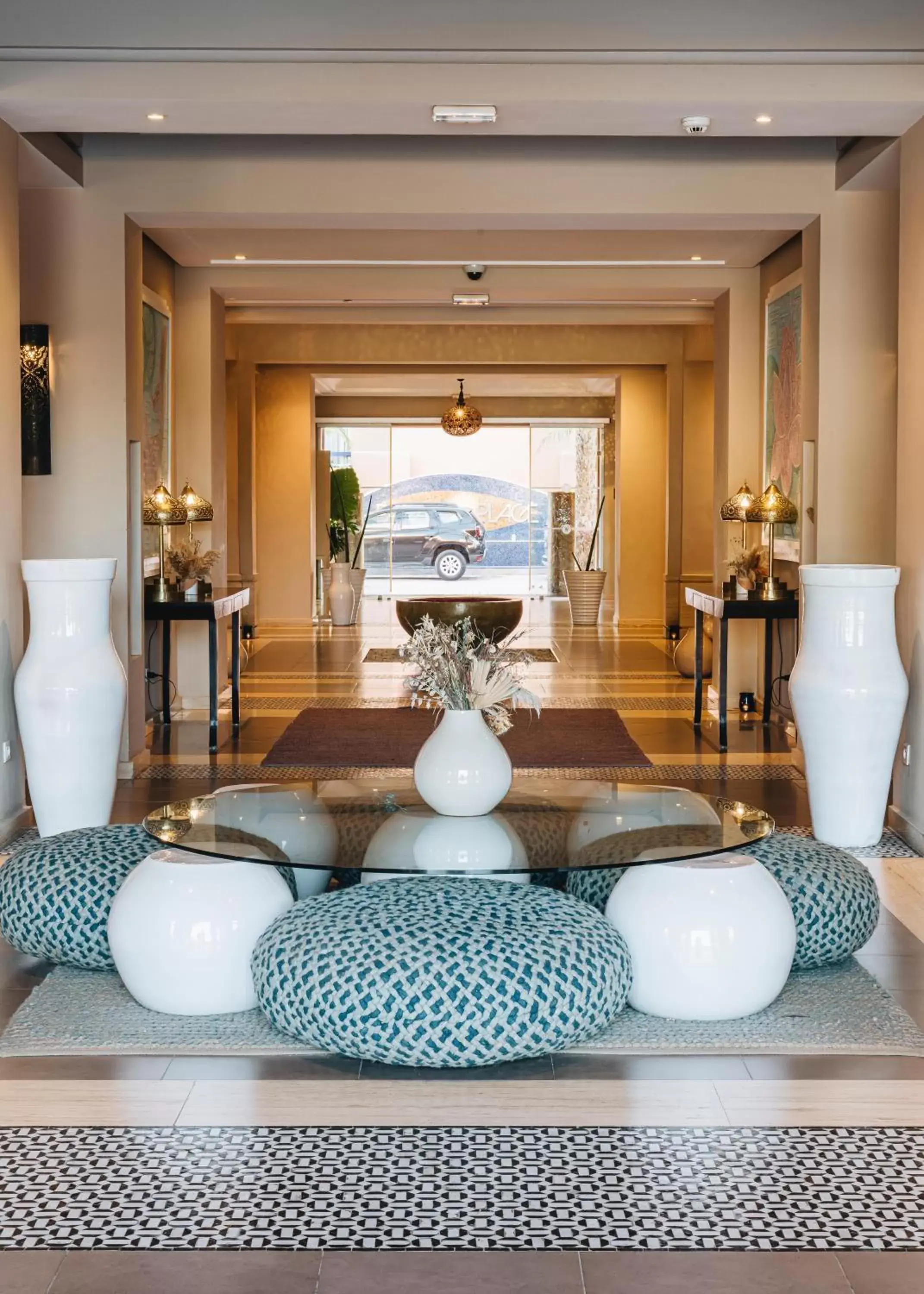 Lobby or reception in Paradis Plage Surf Yoga & Spa