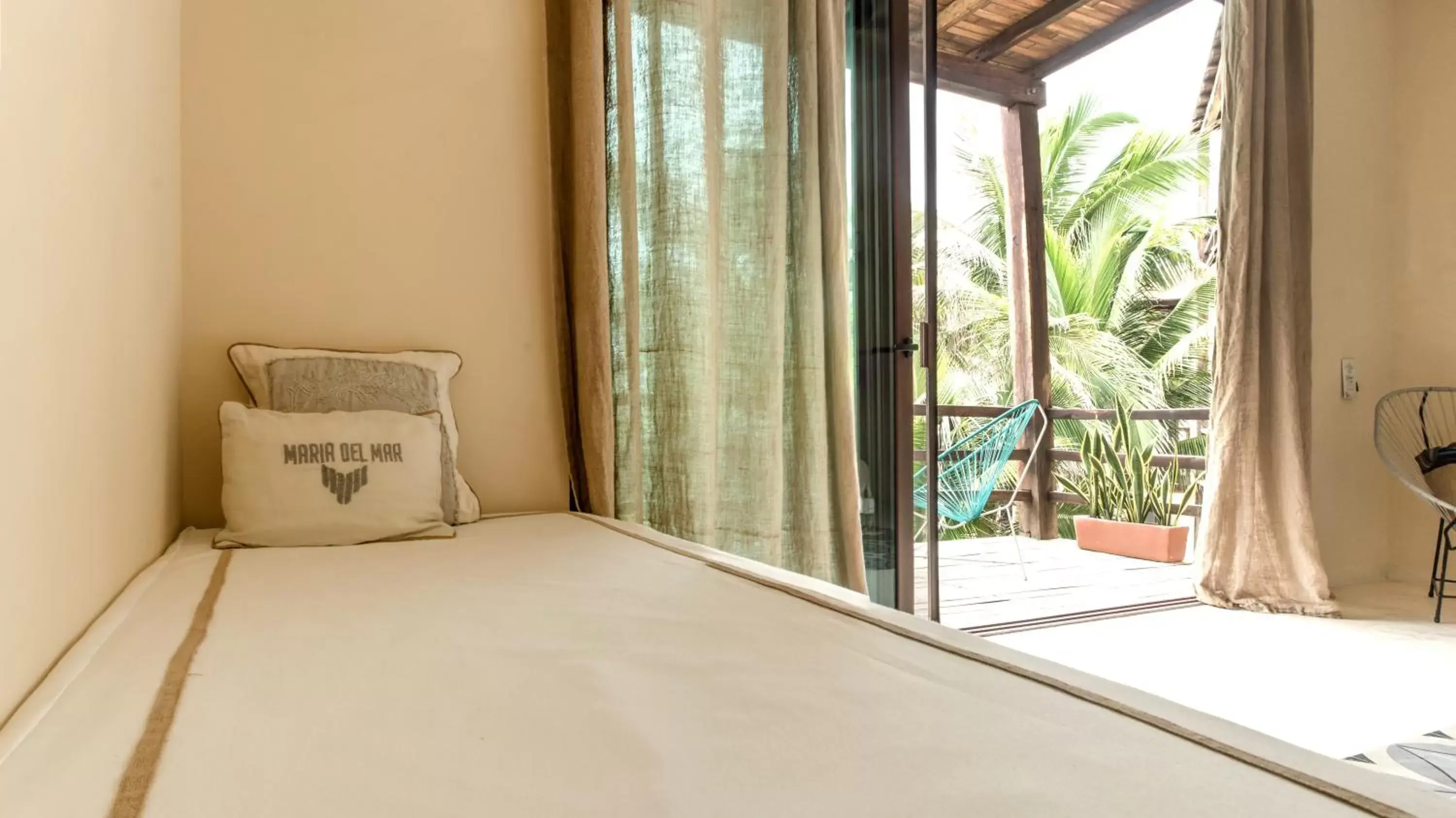 Bed in Maria Del Mar Tulum - Adults Only