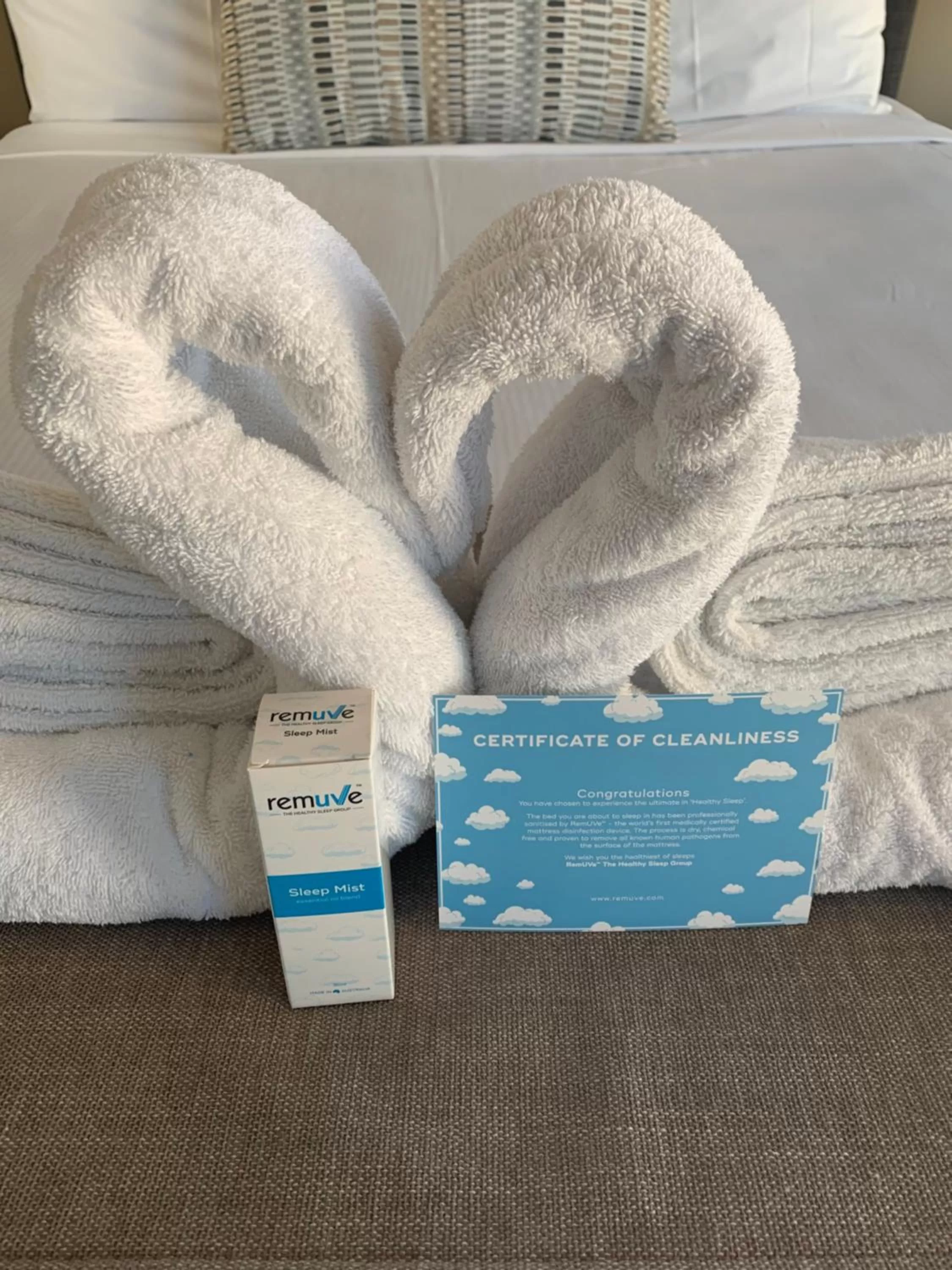 Bedroom, Bed in Evolution Apartments