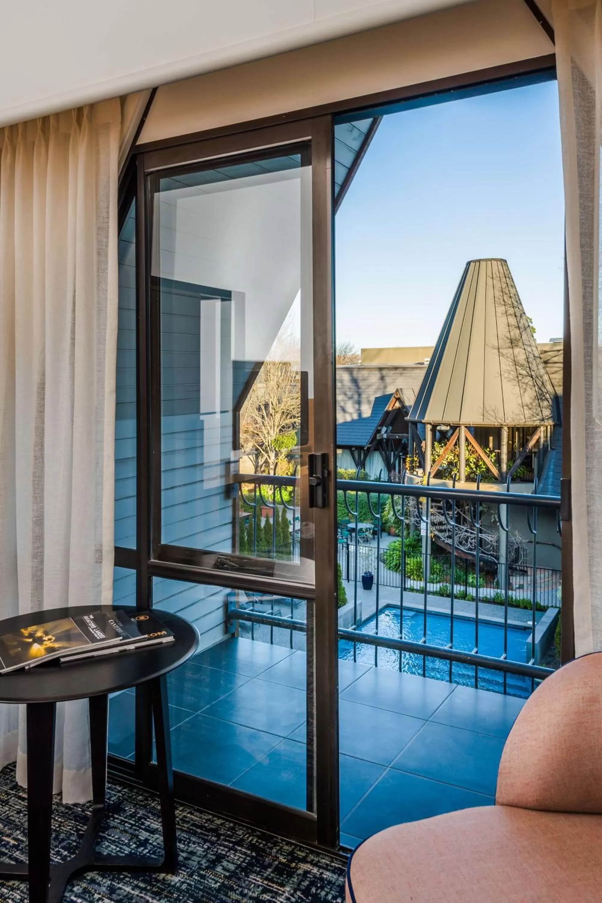 Living room in Chateau On The Park - Christchurch, A Doubletree By Hilton