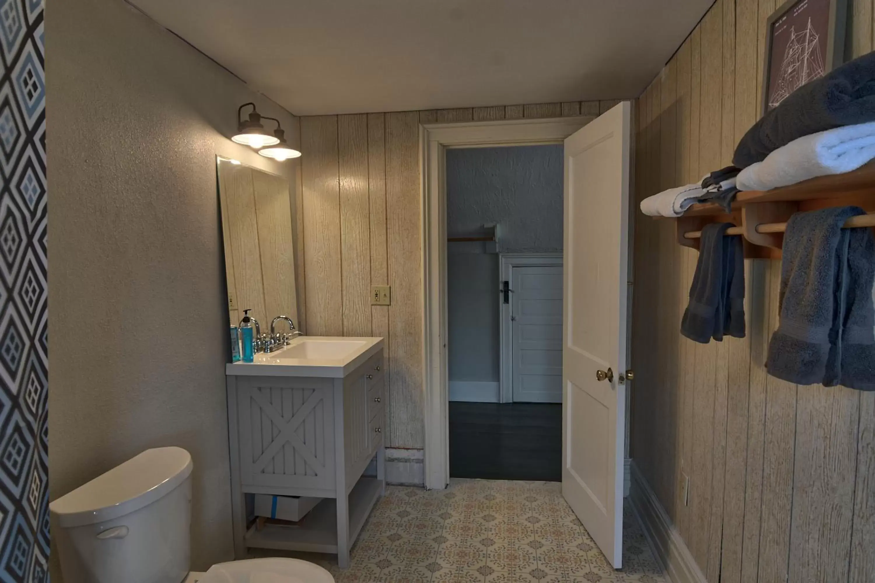 Bathroom in Charlevoix House