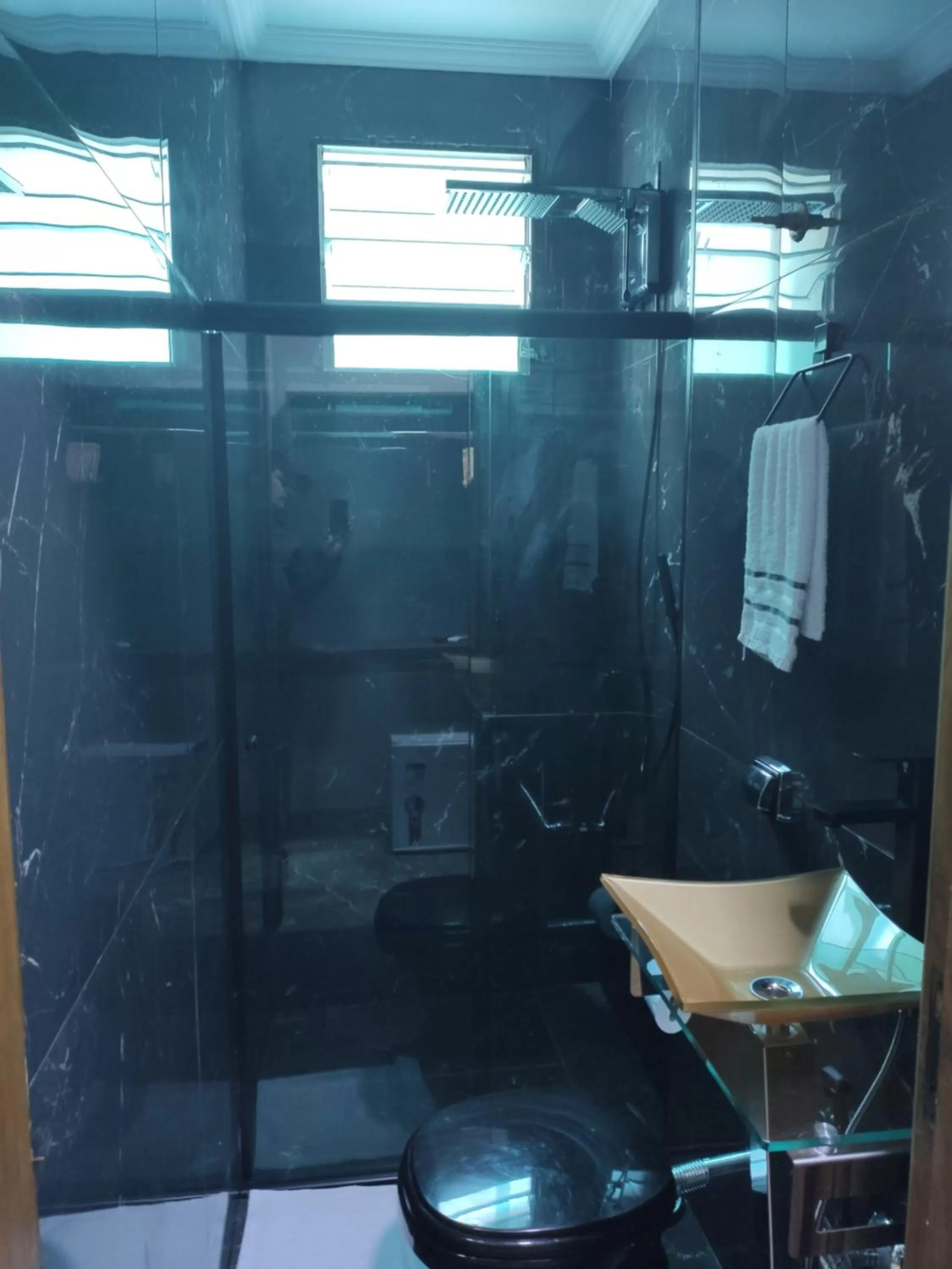 Bathroom in Santa Cecília Pousada