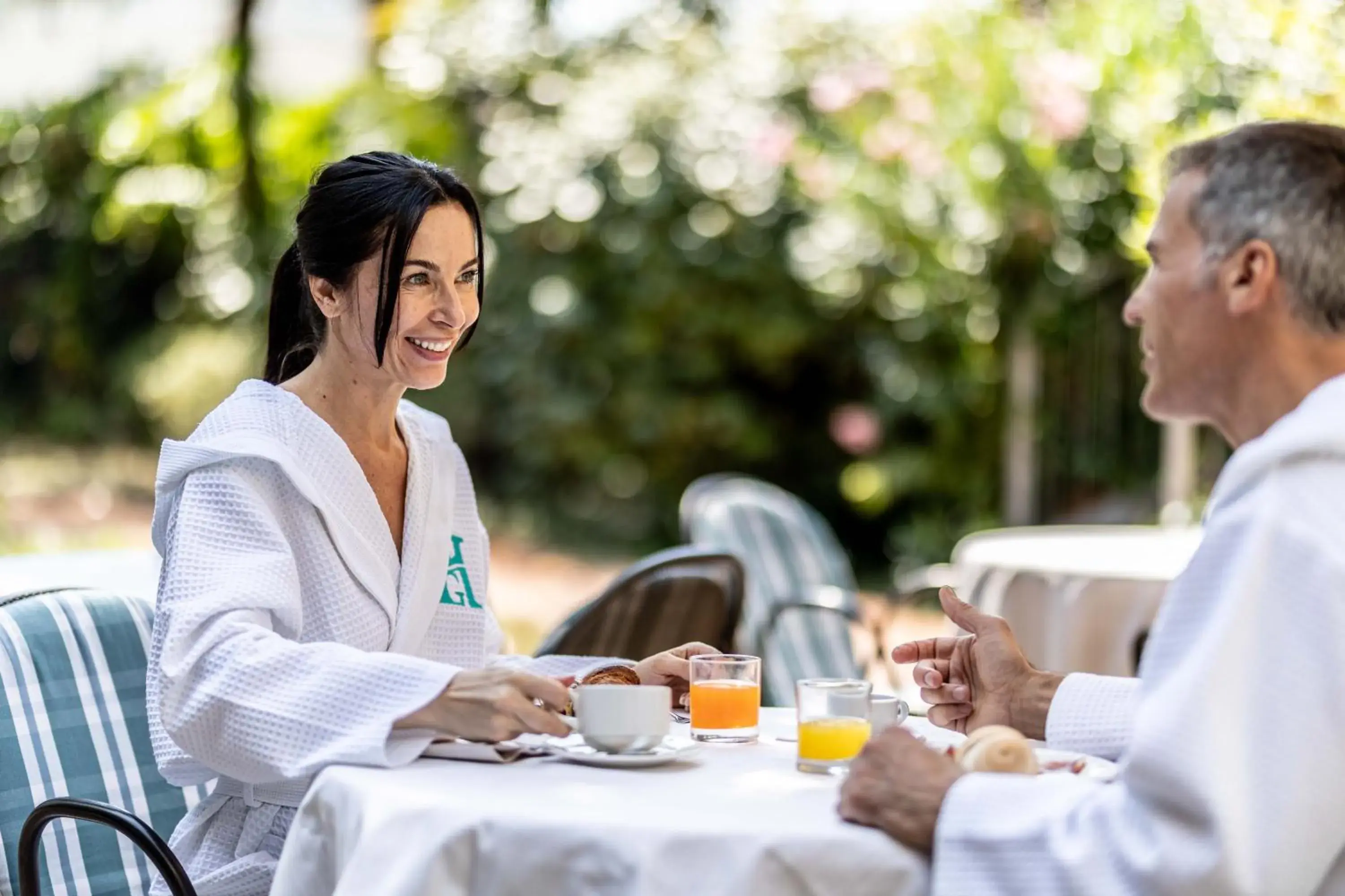 Breakfast, Guests in Hotel Terme Milano