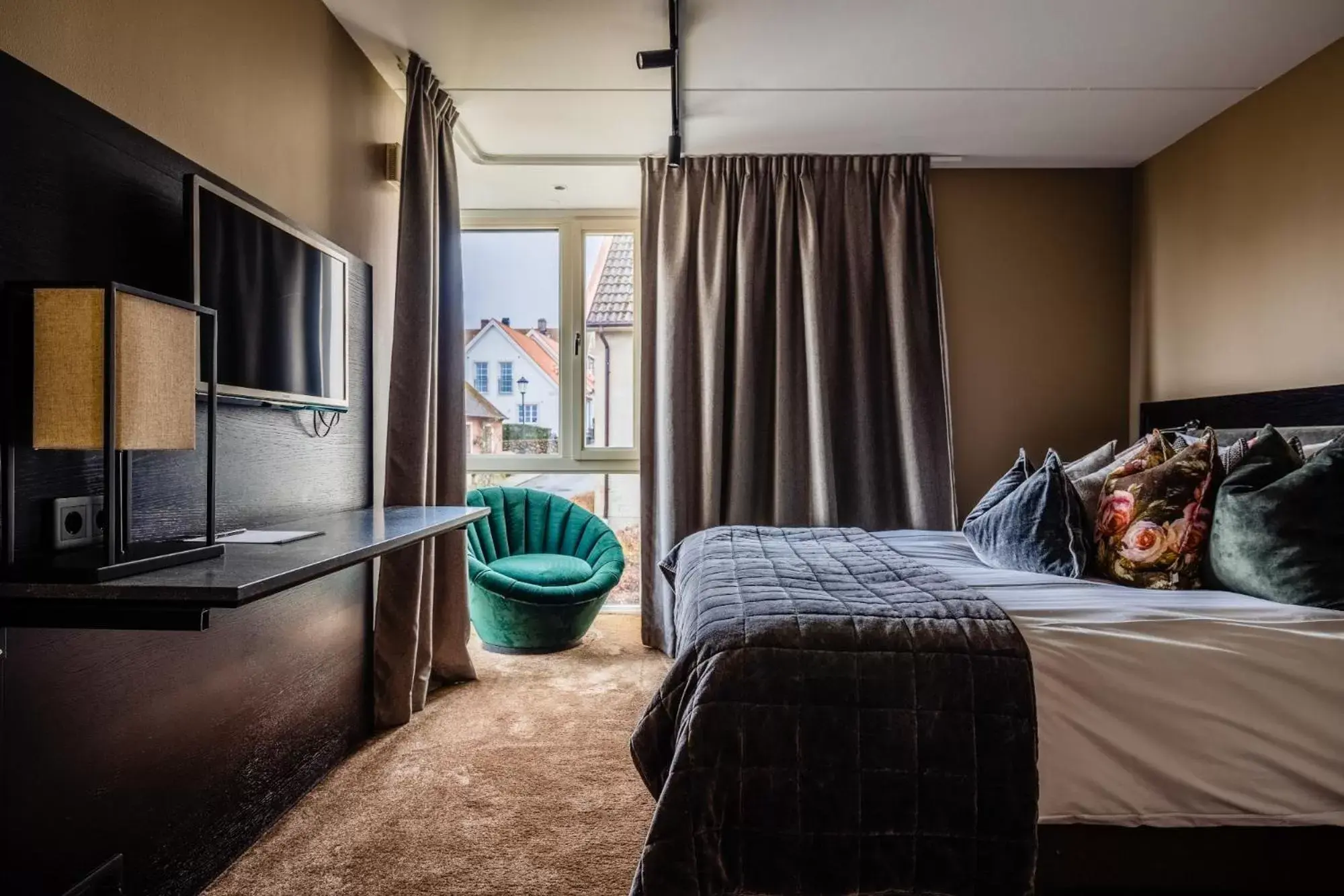 Twin Room - Separate Building (Spa not included) in Hotel Skansen Båstad Twin Room - Separate Building (Spa not included) in Hotel Skansen Båstad