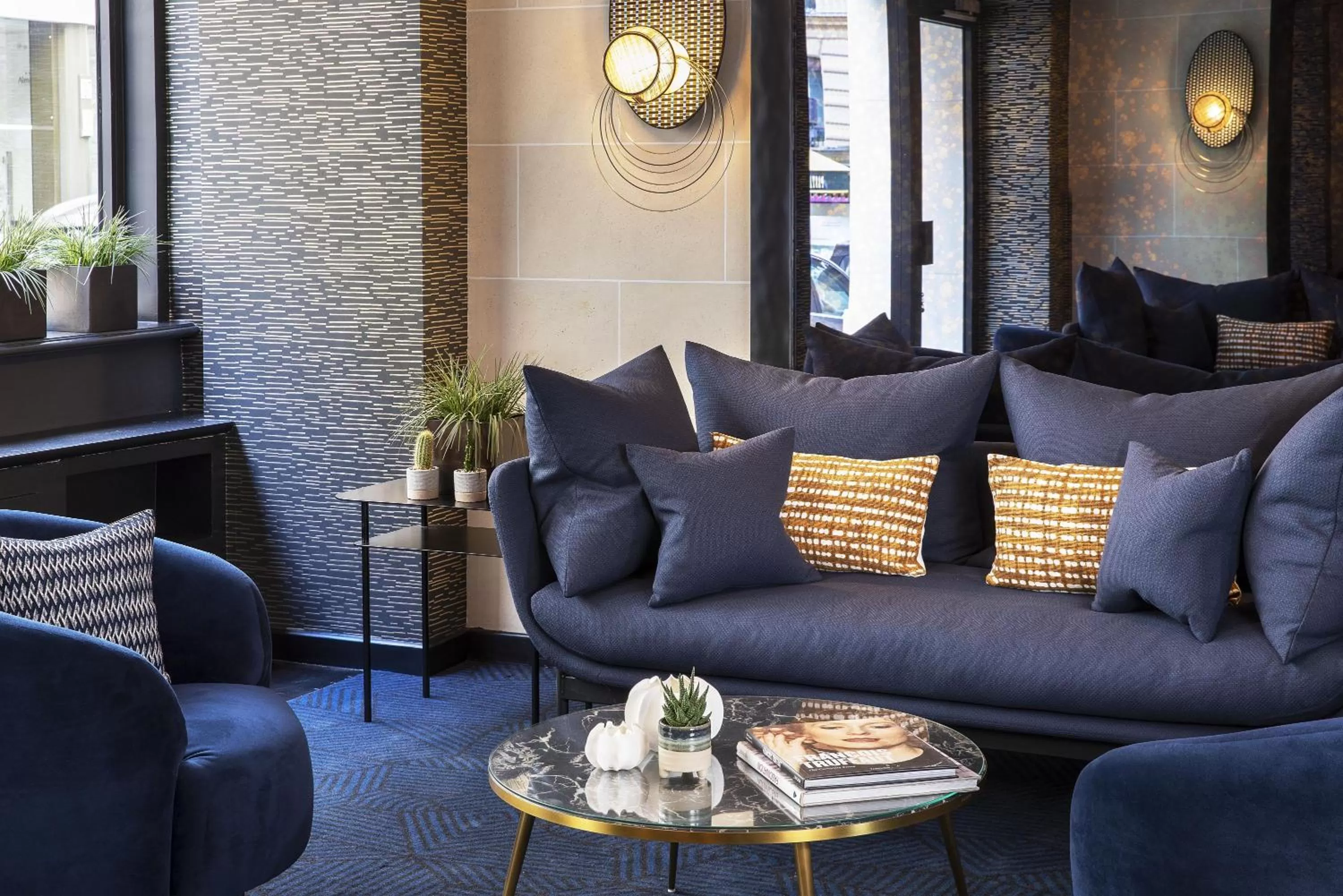 Living room in Hôtel Elysées Régencia