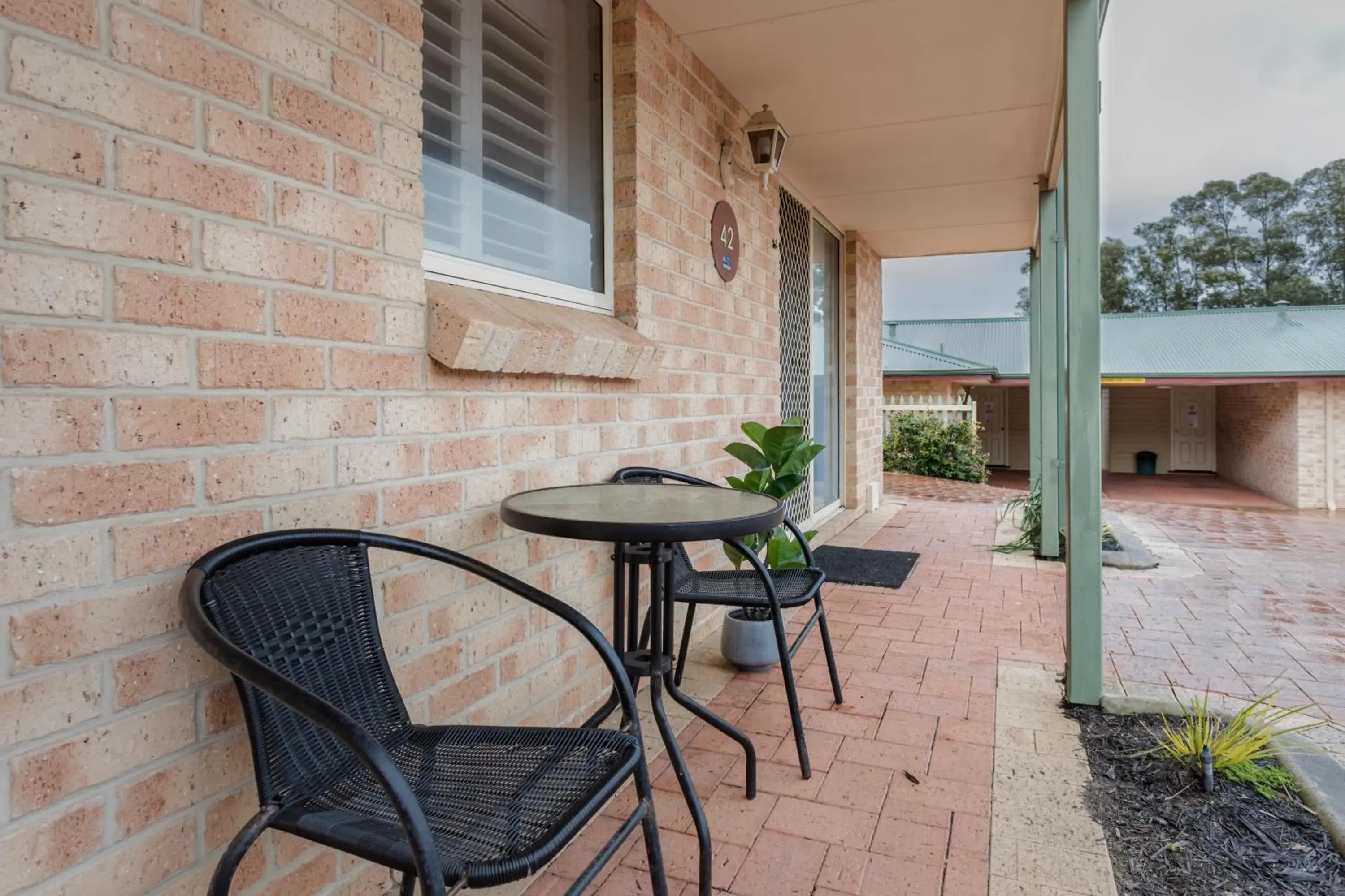 Patio/Outdoor Area in Quality Apartments Banksia Albany