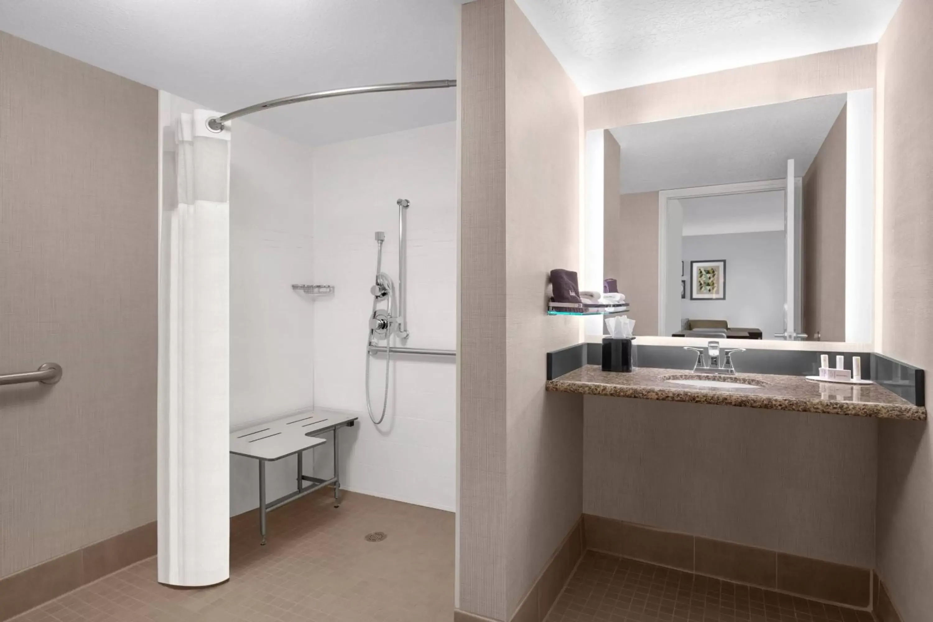 Bathroom in Residence Inn by Marriott Salt Lake City Downtown