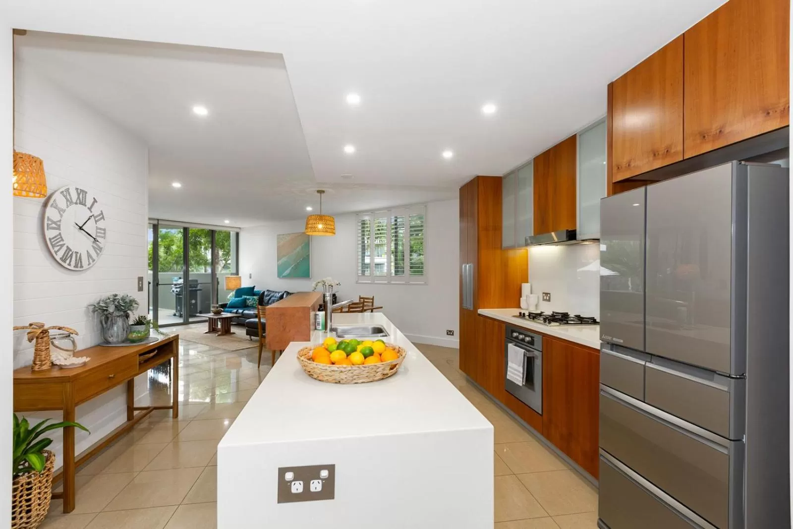 Kitchen or kitchenette in Cotton Beach Resort - Tweed Coast Holidays ®