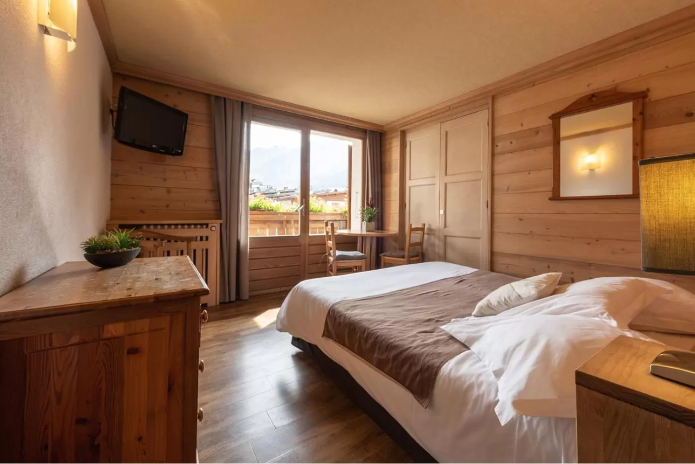 Balcony/Terrace in Hotel La Montagne