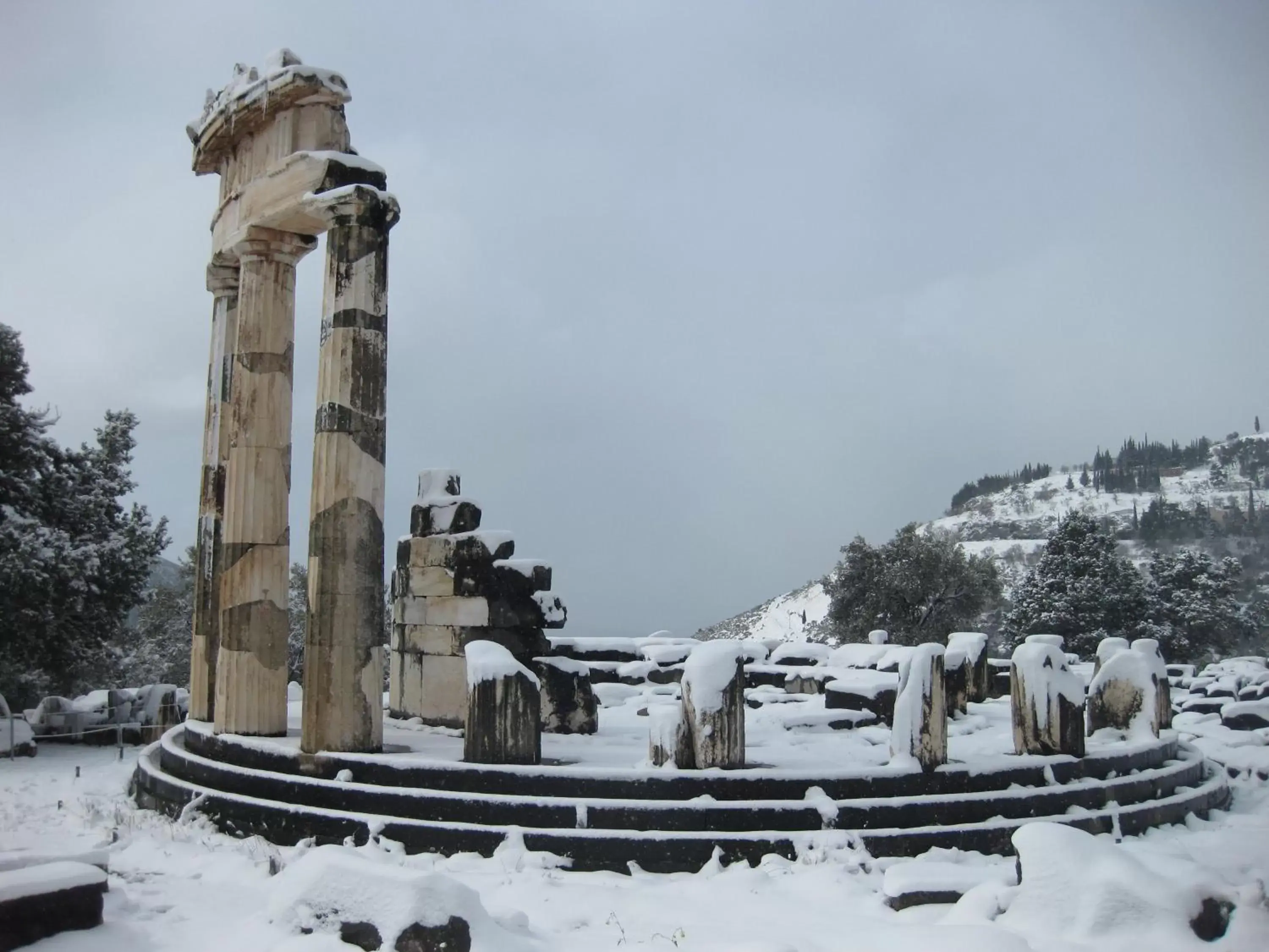 Natural landscape, Winter in Parnassos Delphi Hotel