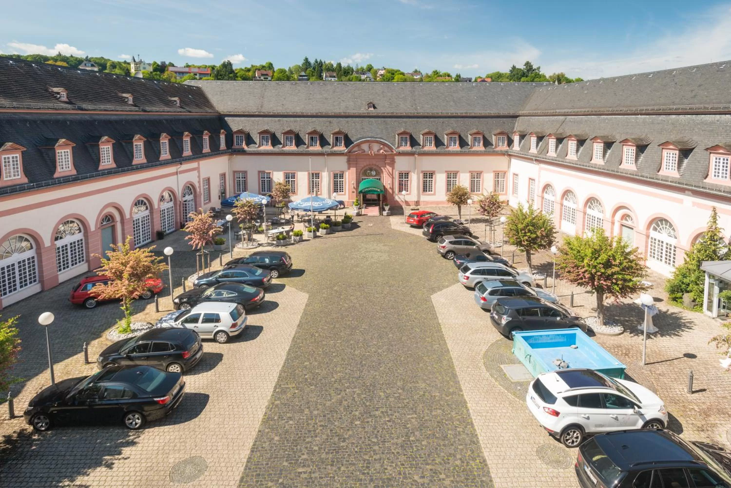 Property building in Schlosshotel Weilburg