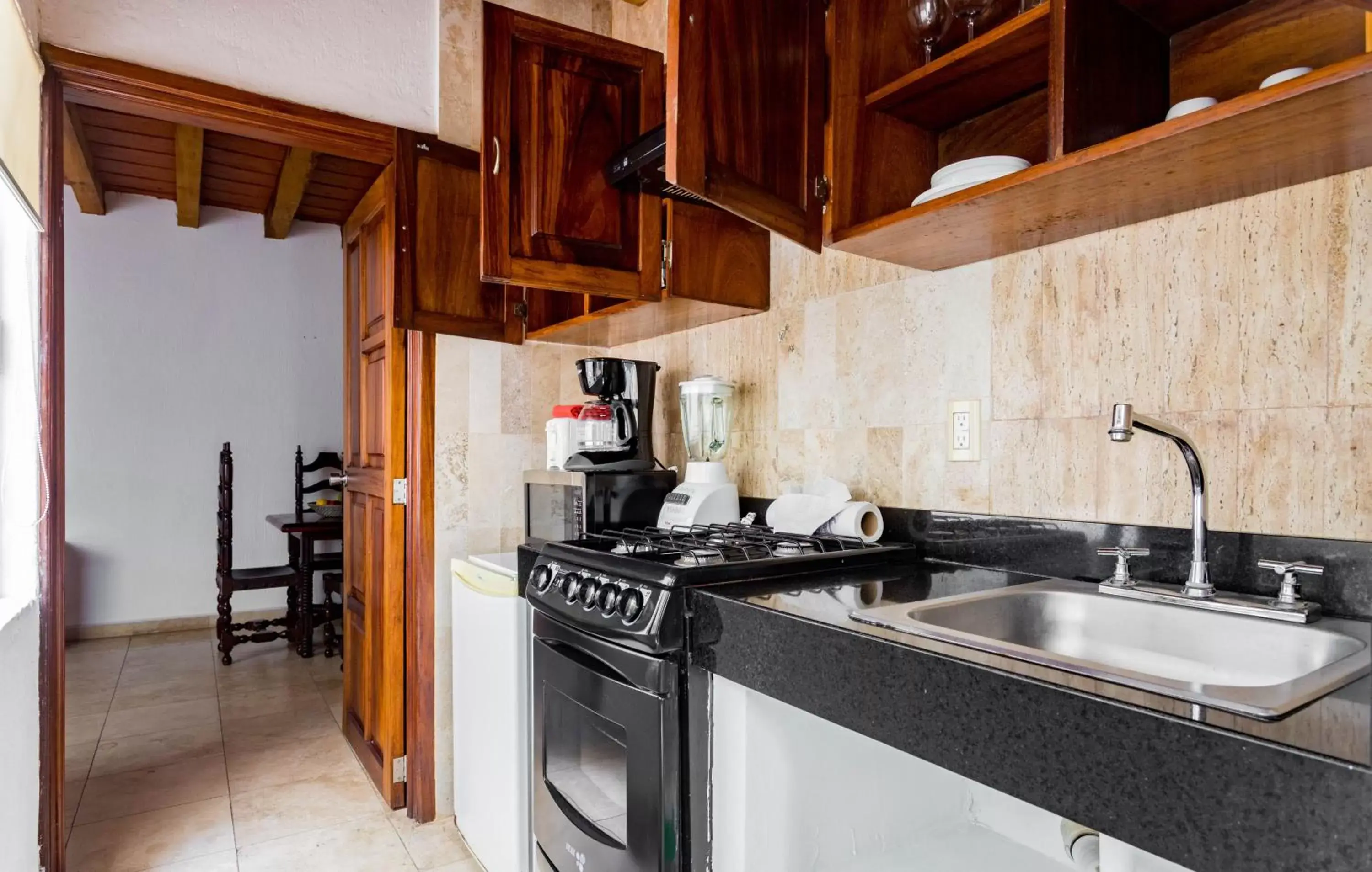 Kitchen/Kitchenette in Olas Altas Suites Departamentos