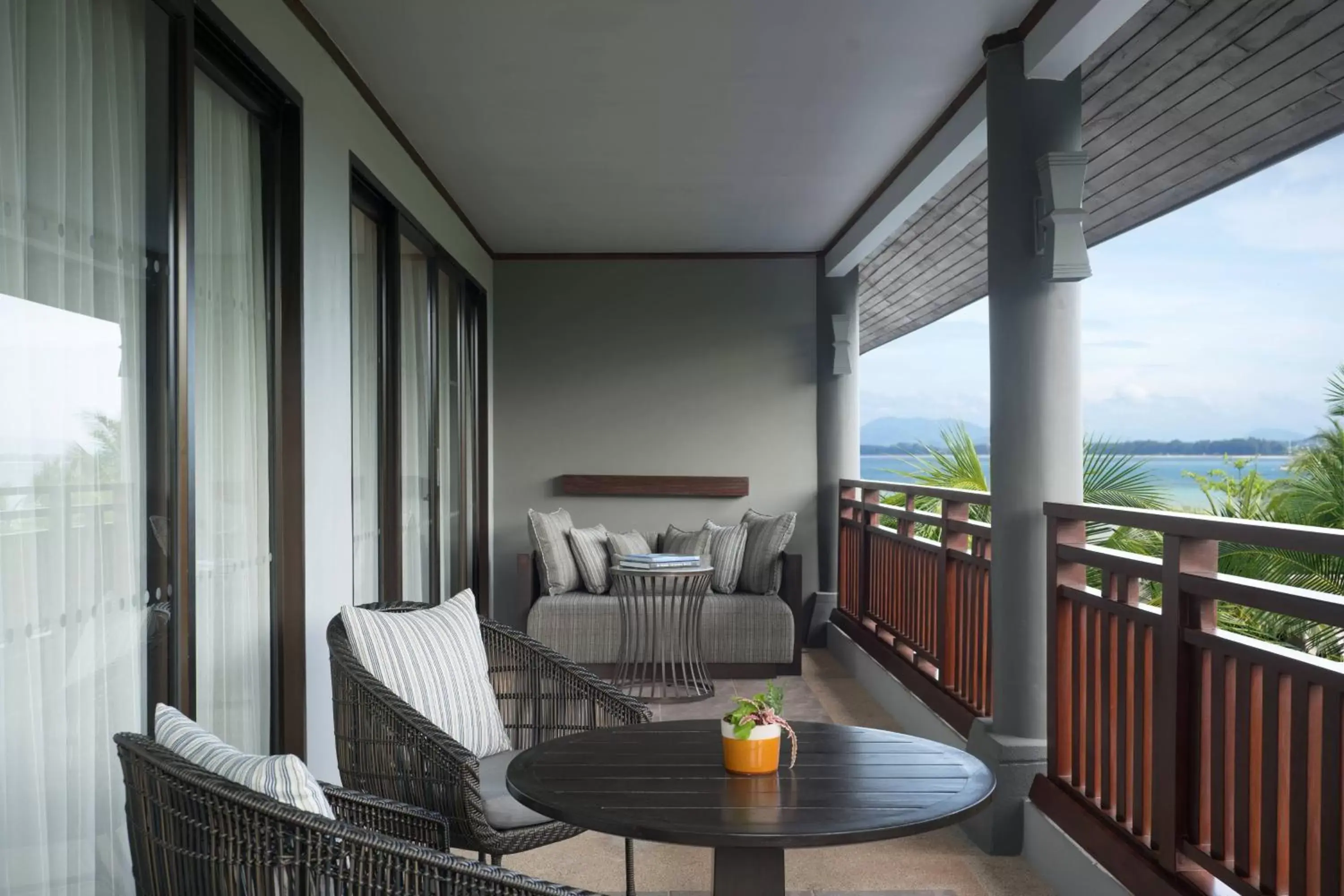 Bedroom, Balcony/Terrace in Phuket Marriott Resort and Spa, Nai Yang Beach