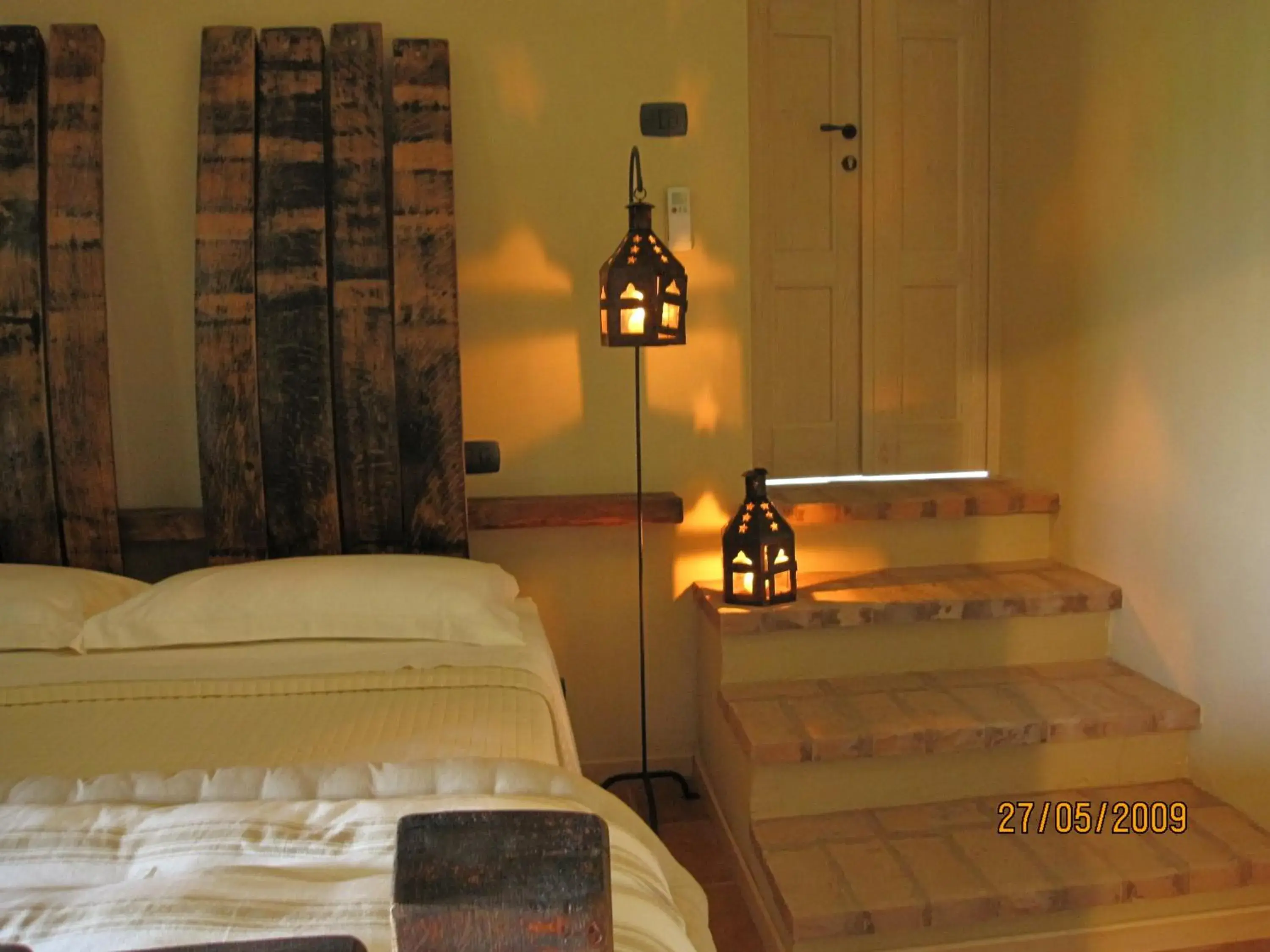 Decorative detail, Bed in L'Orto Di Panza