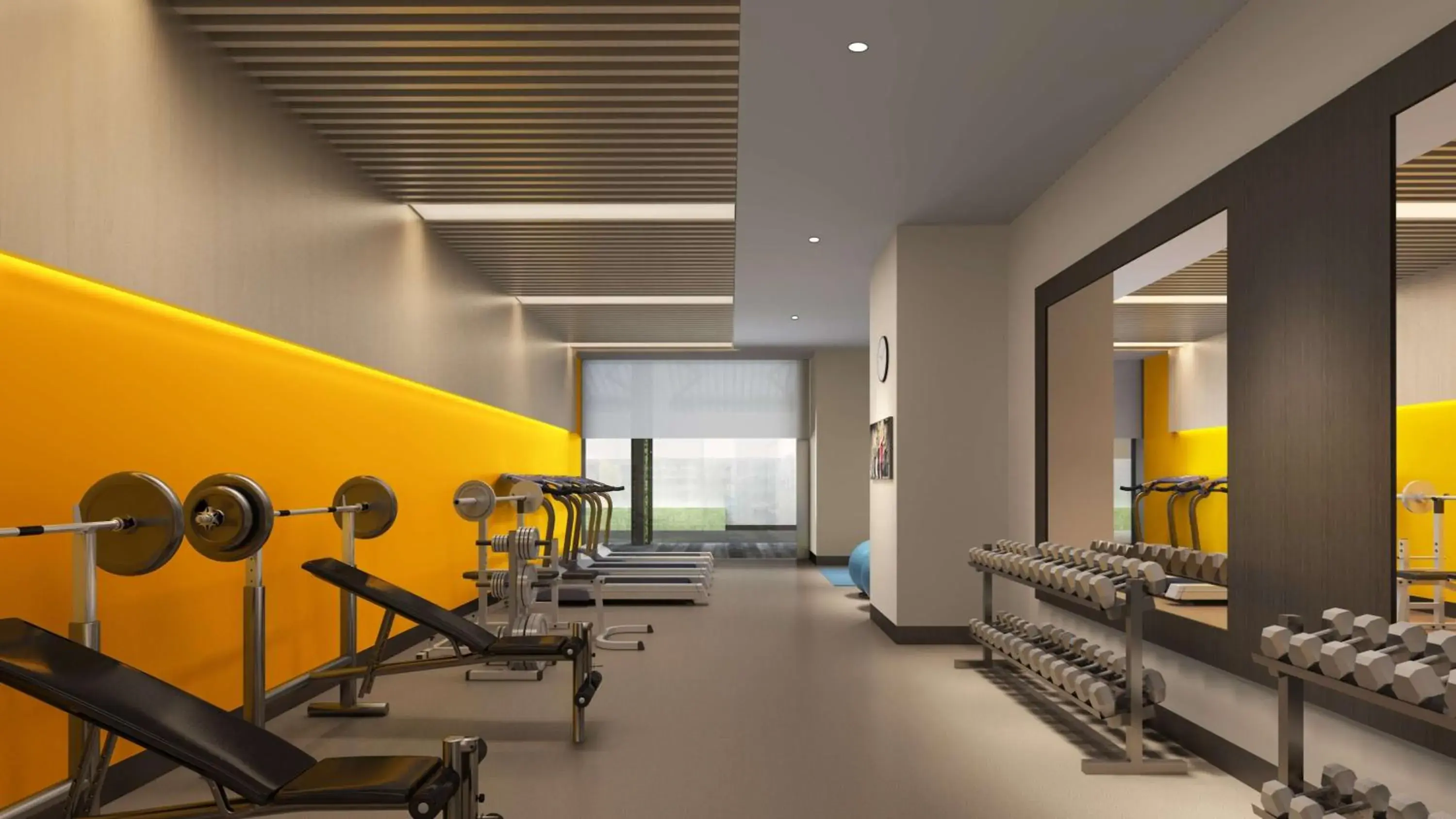 Fitness centre/facilities, Fitness Center/Facilities in Hilton Garden Inn Guangzhou Tianhe