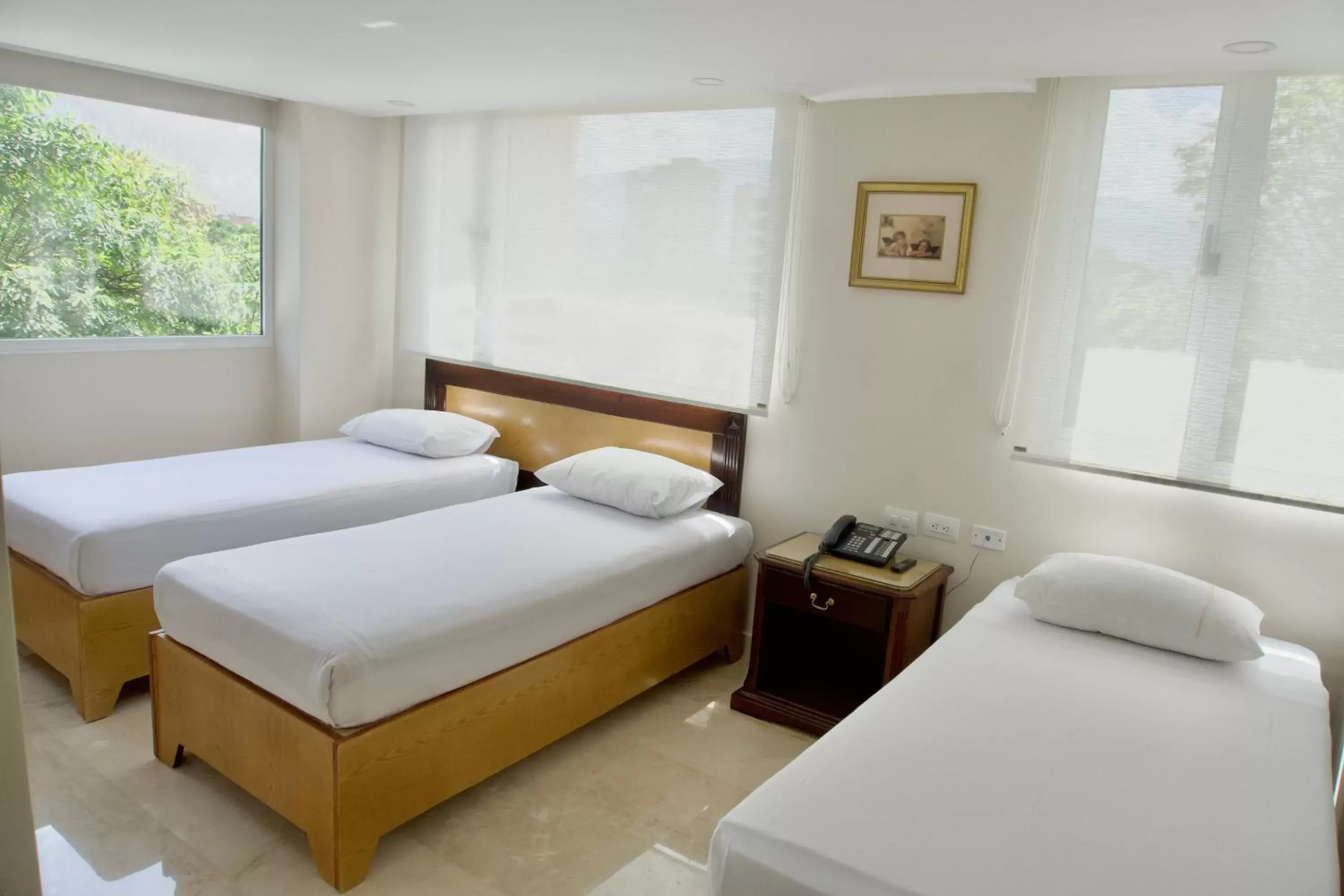 Property building, Bed in Hotel San Pedro del Fuerte