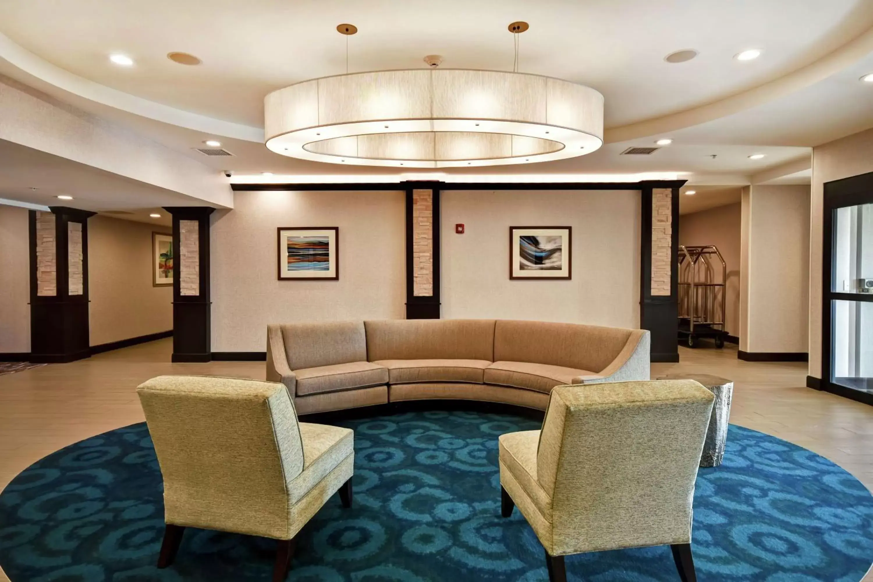 Lobby or reception, Seating Area in Homewood Suites by Hilton Novi Detroit