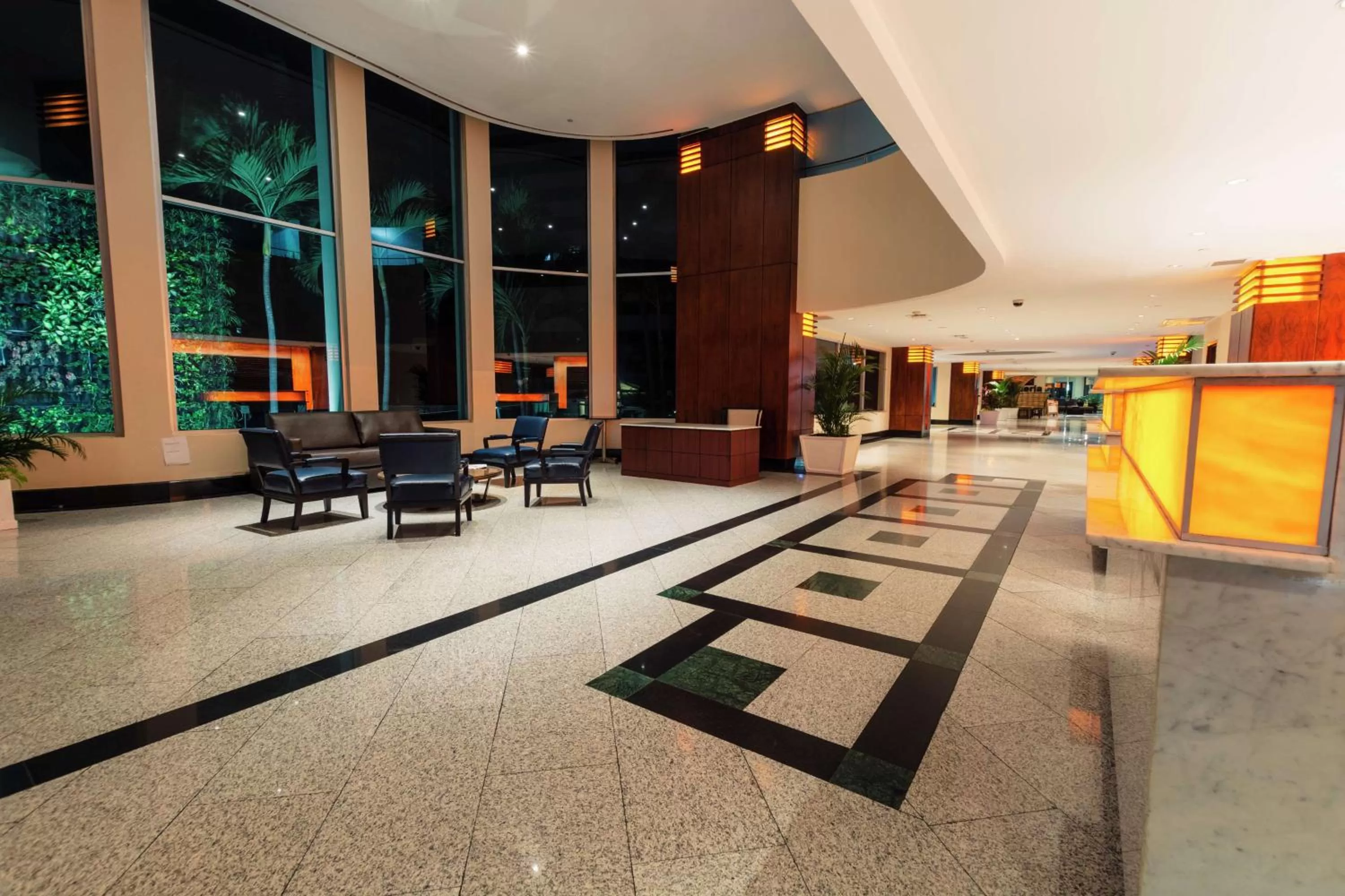 Lobby or reception in Hilton Colon Guayaquil Hotel