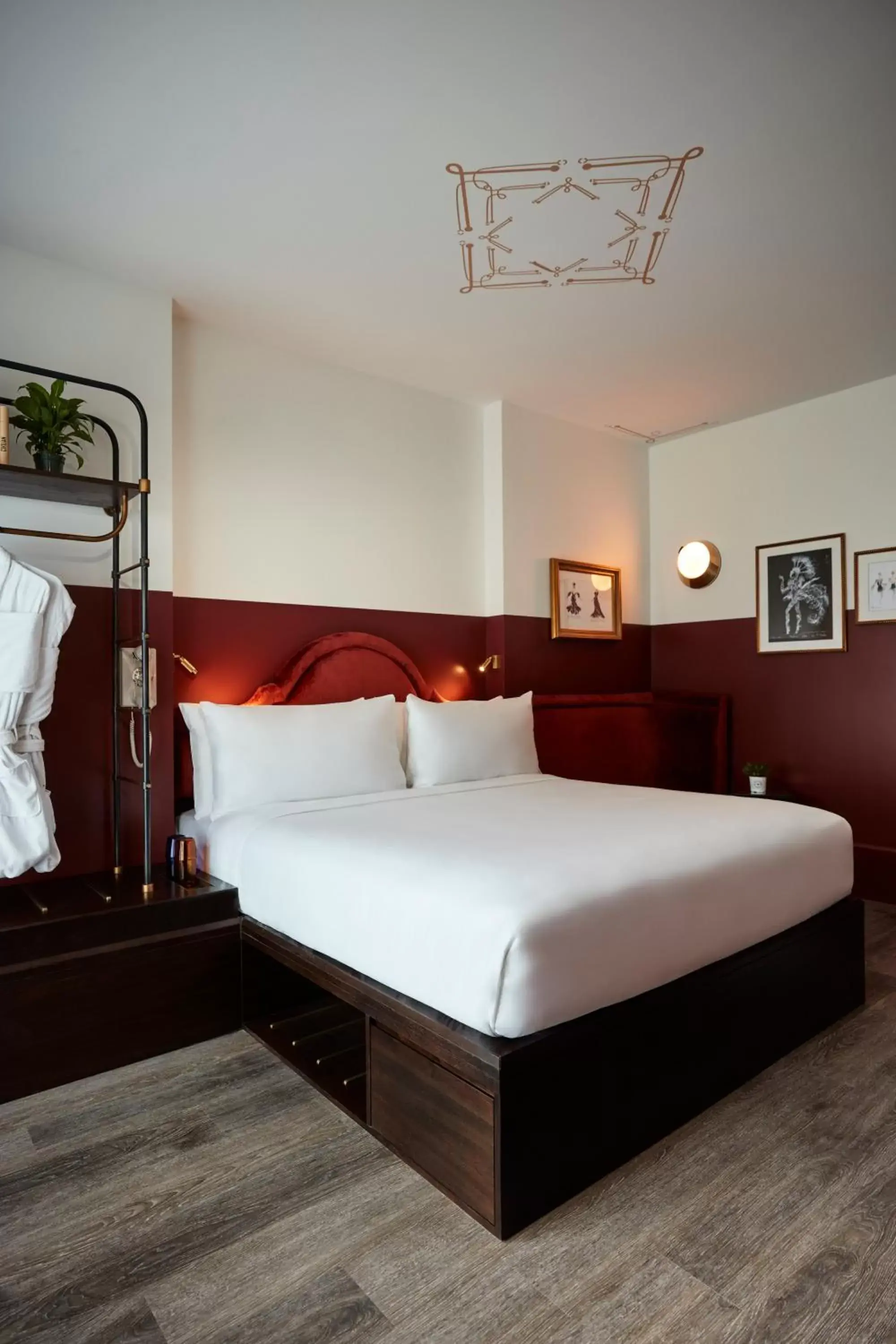 Bed in CIVILIAN Hotel
