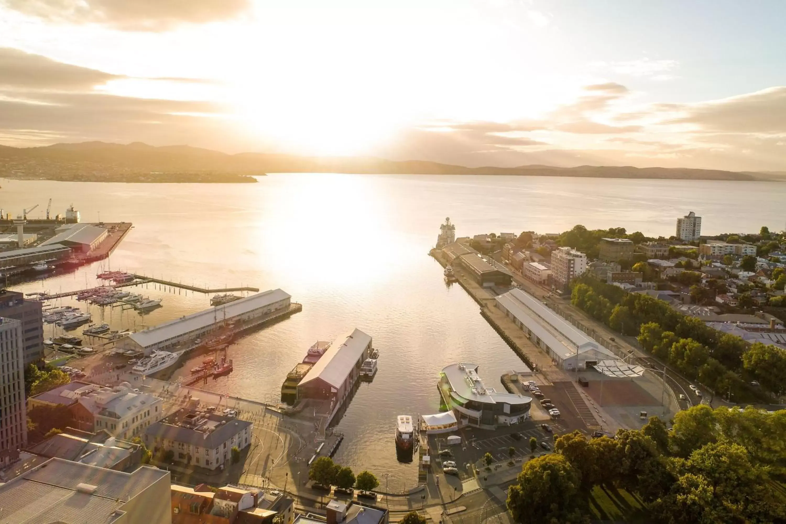 Property building, Bird's-eye View in The Tasman, a Luxury Collection Hotel, Hobart