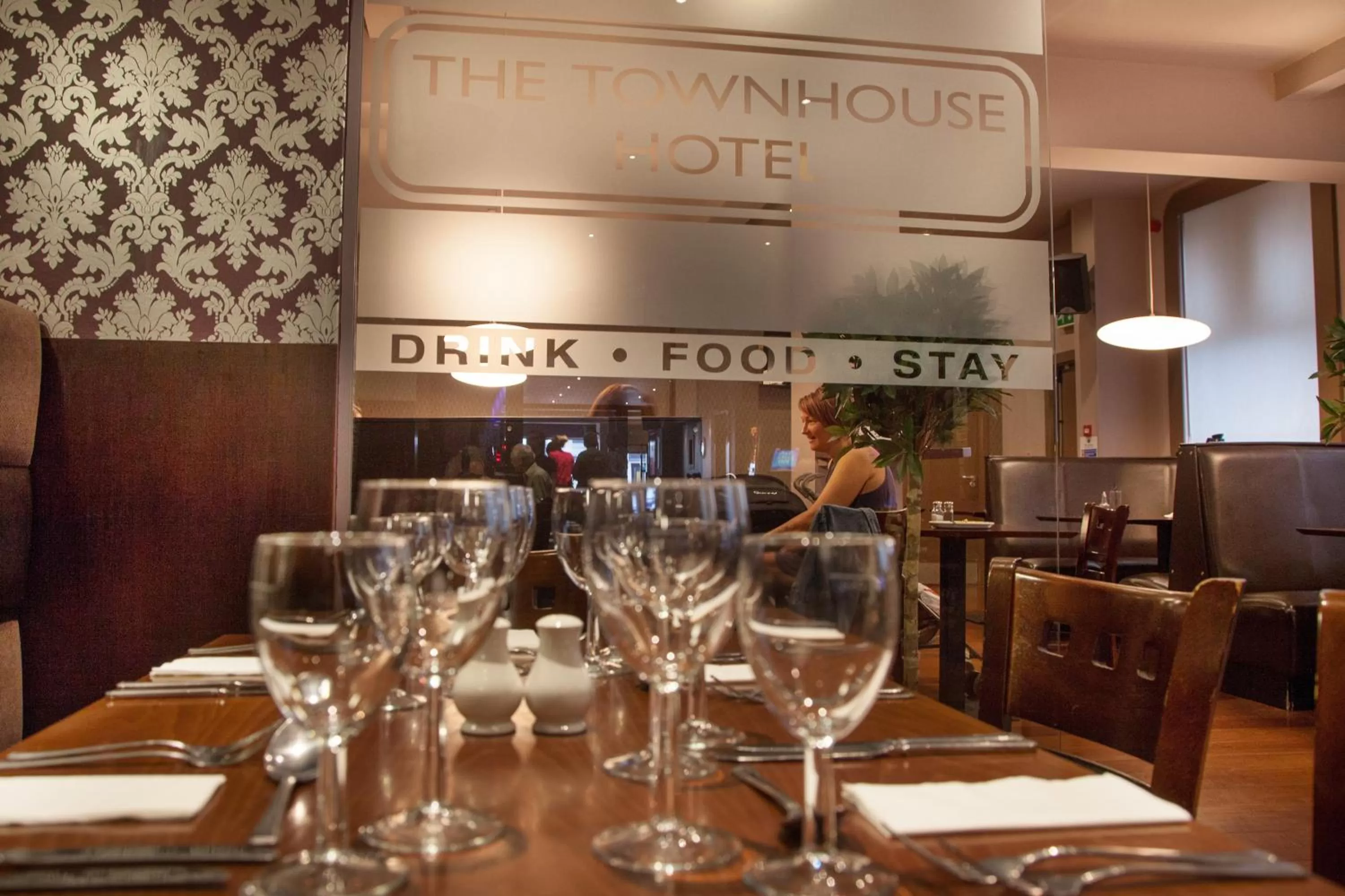 Restaurant/places to eat in The Townhouse Hotel